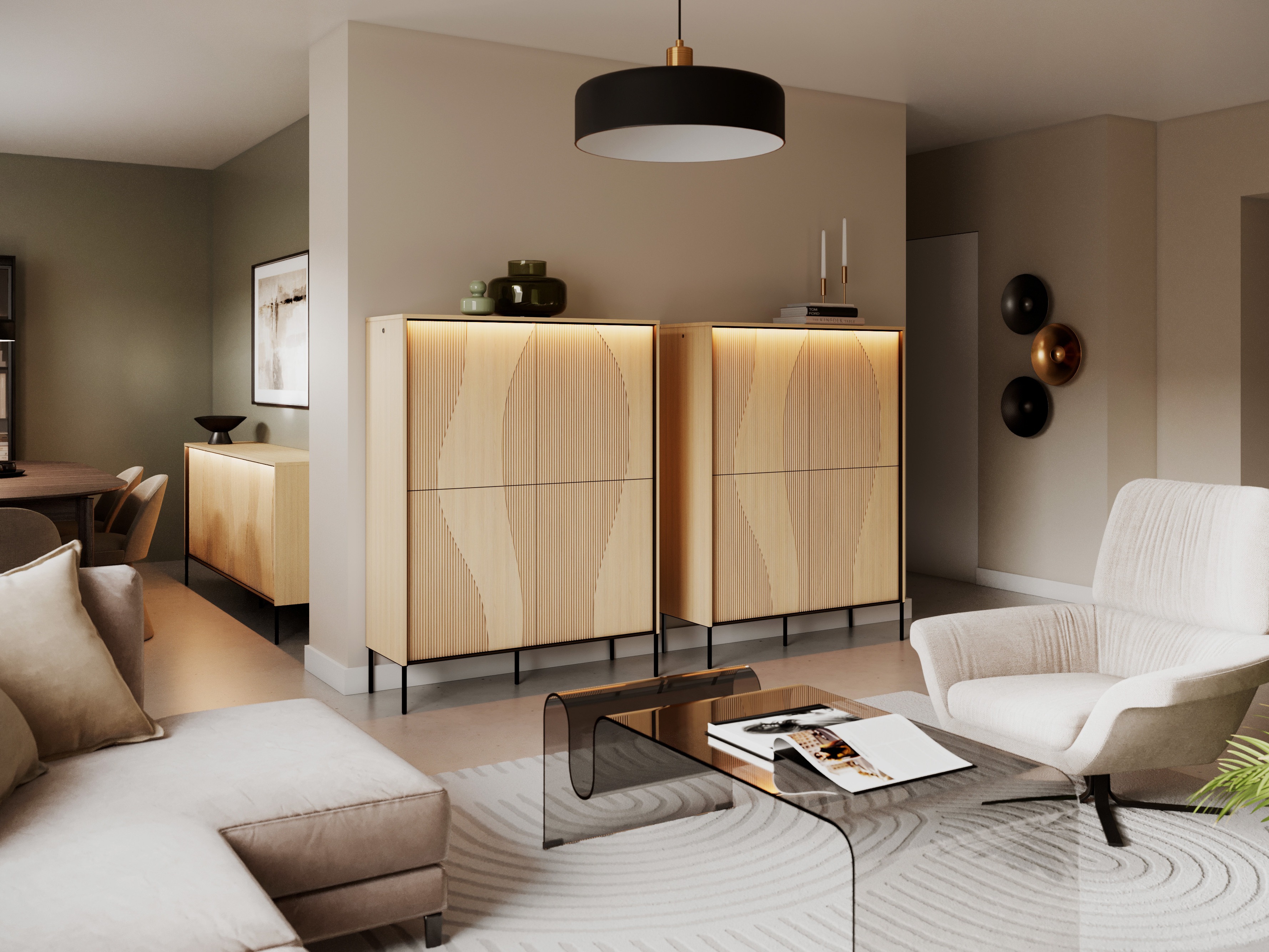 Bookcase Elinolo 101