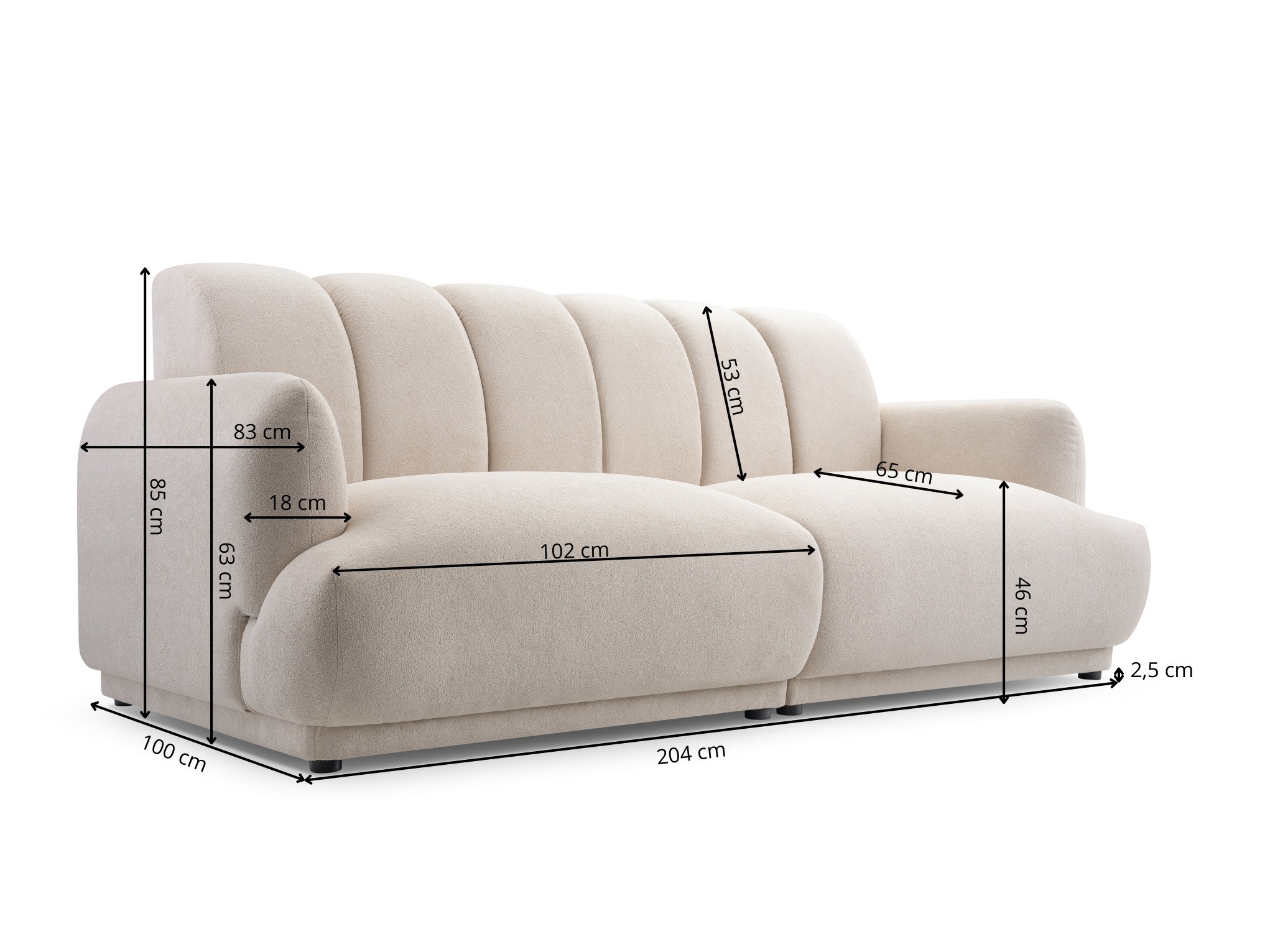 Sofa Lufkin 143 (Gerra 125)