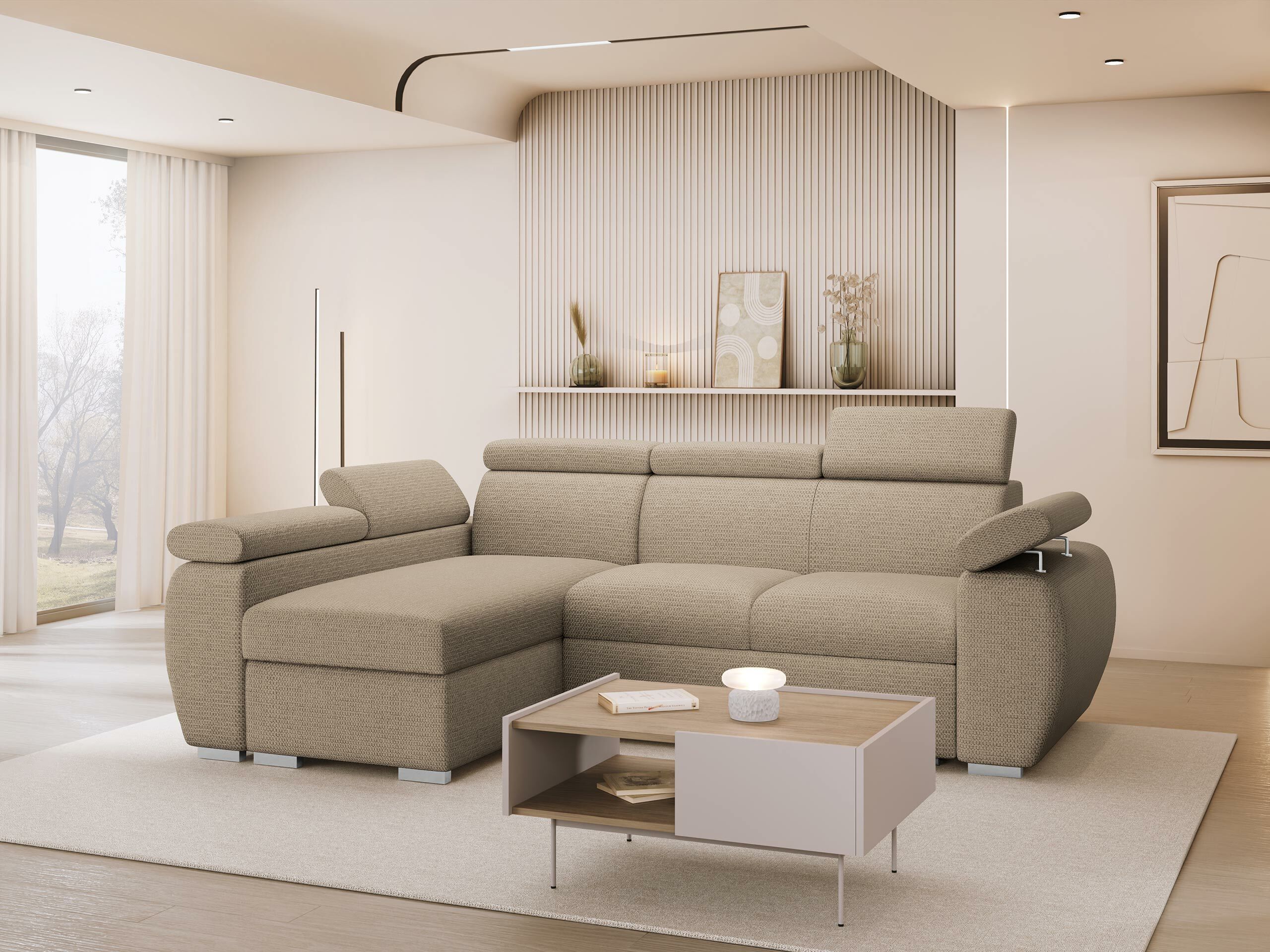 Corner sofa Columbus 132 (Aragon 14)