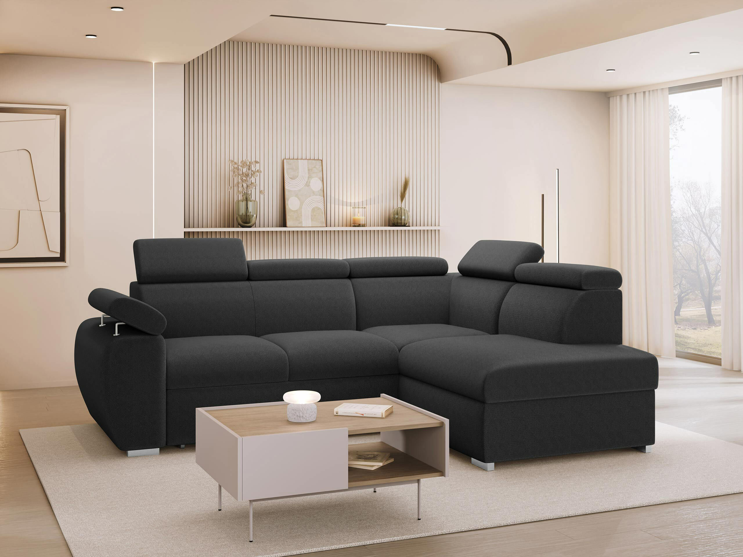 Corner sofa Columbus 161 (Kronos 34)