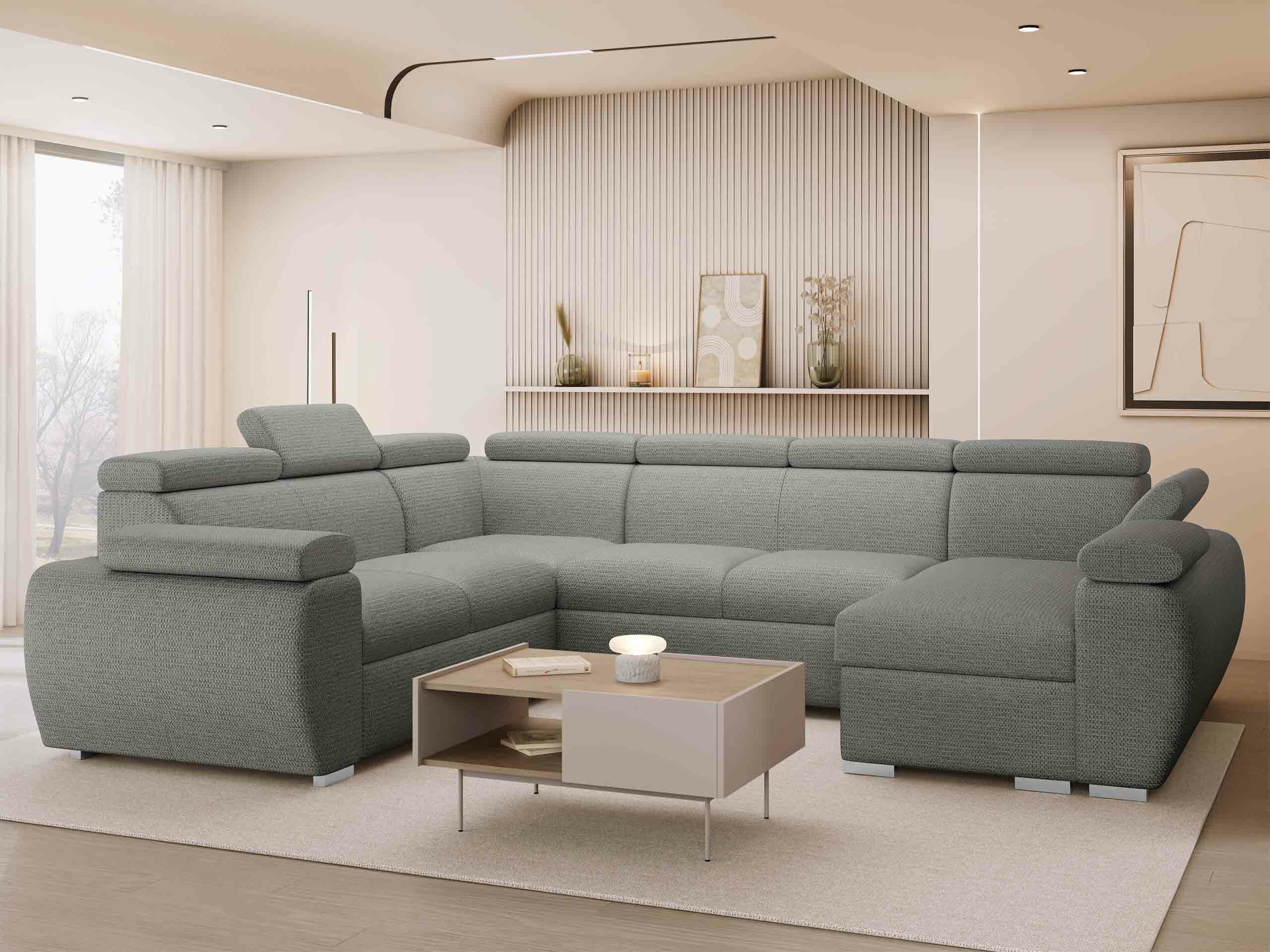 Corner sofa Columbus 214 (Aragon 90)