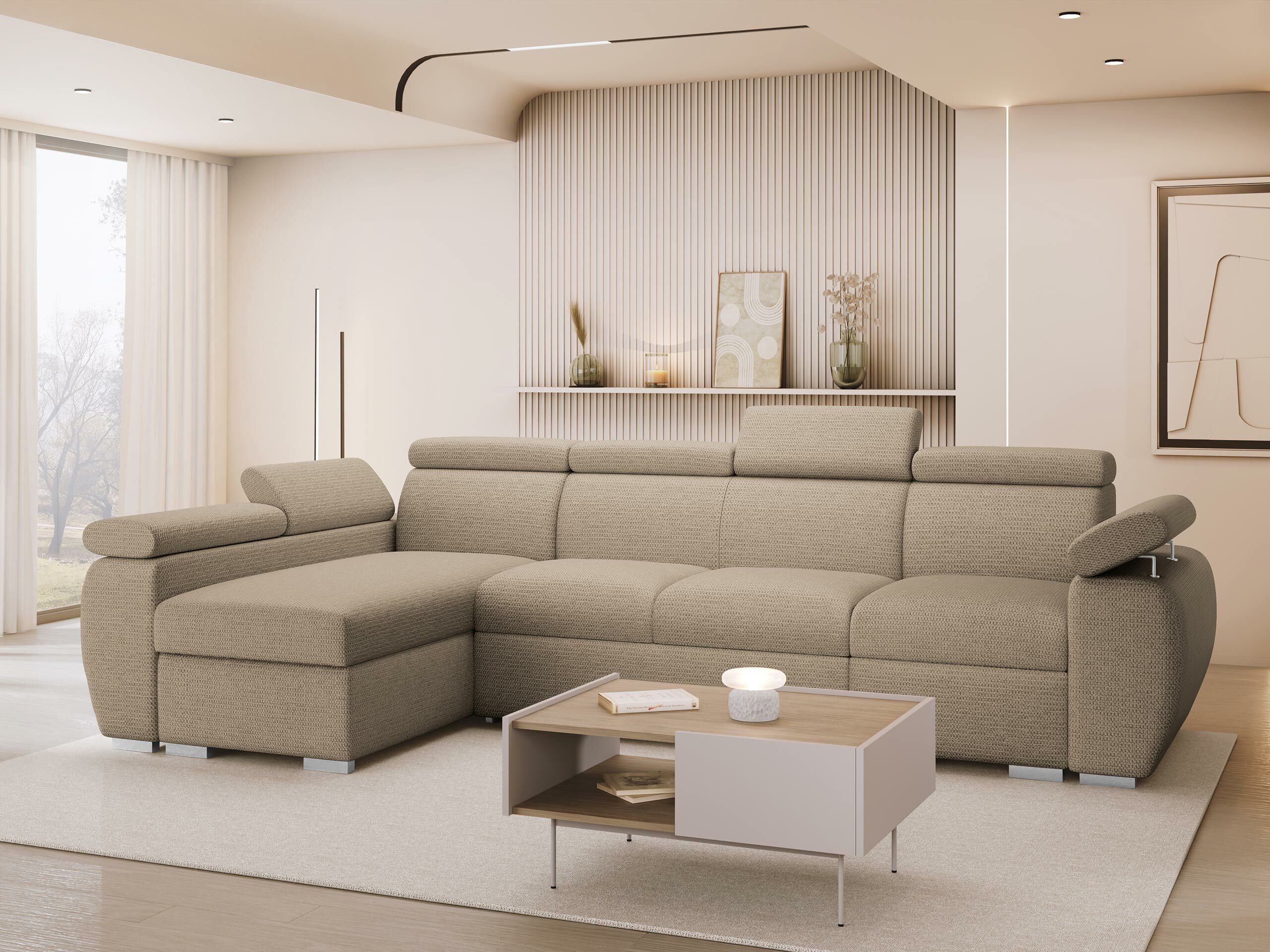 Corner sofa Columbus 227 (Aragon 14)