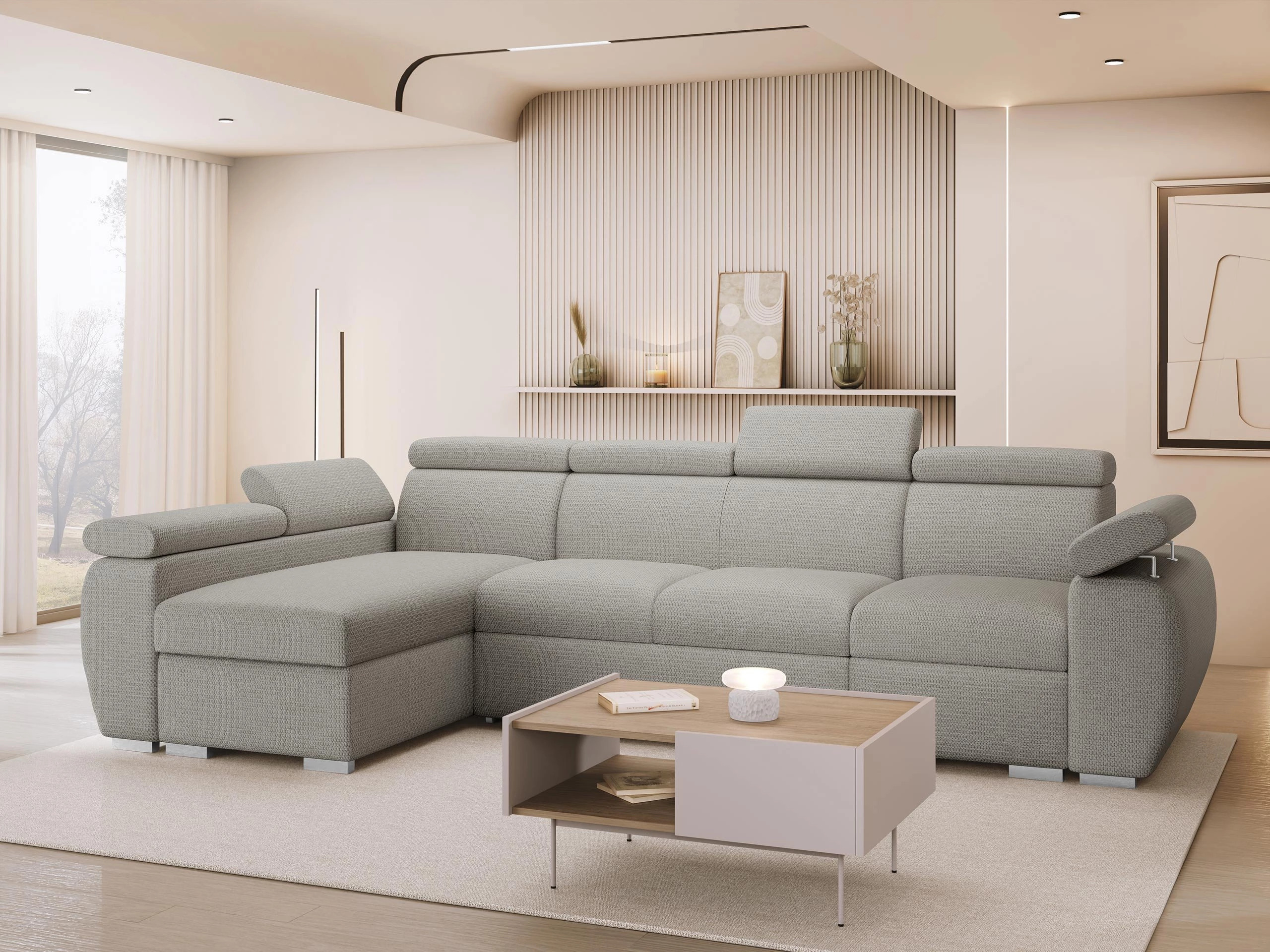Corner sofa Columbus 227 (Aragon 80)