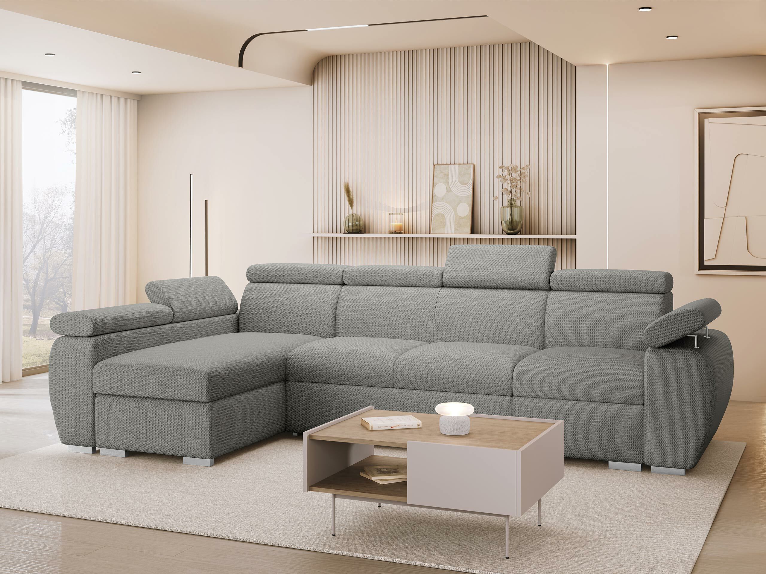 Corner sofa Columbus 227 (Aragon 90)