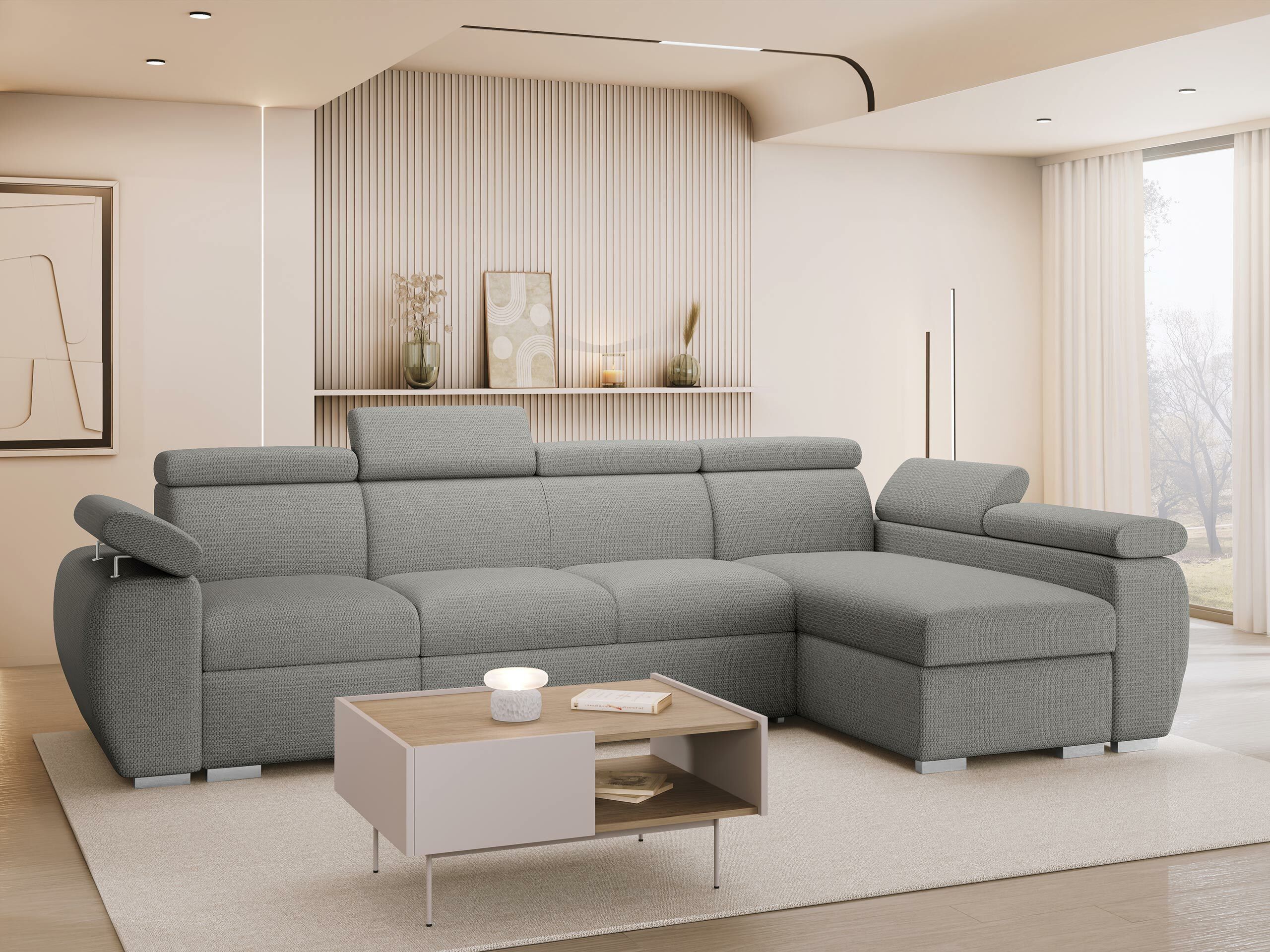 Corner sofa Columbus 227 (Aragon 90)