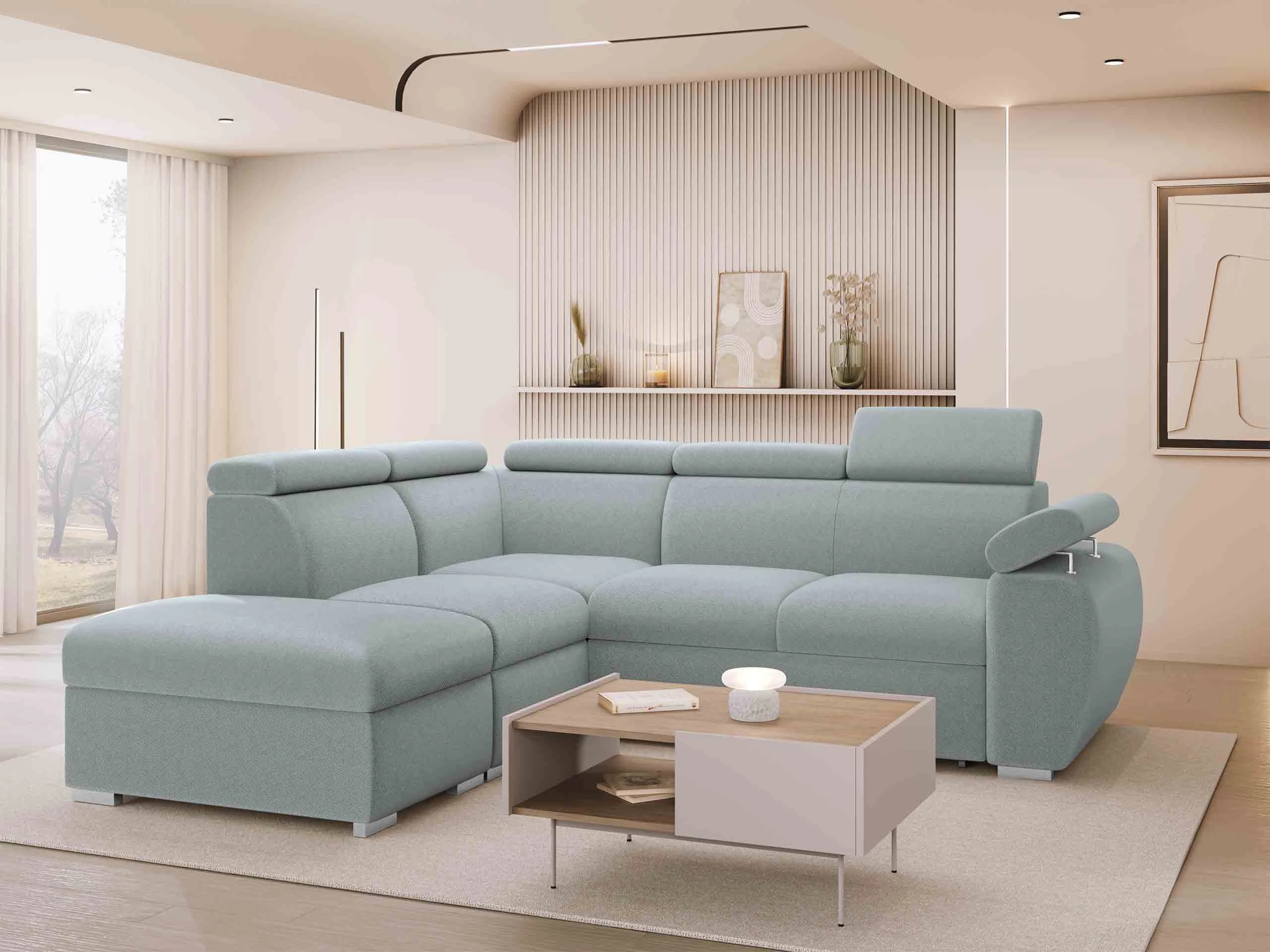 Corner sofa Columbus 228 (Paros 05)