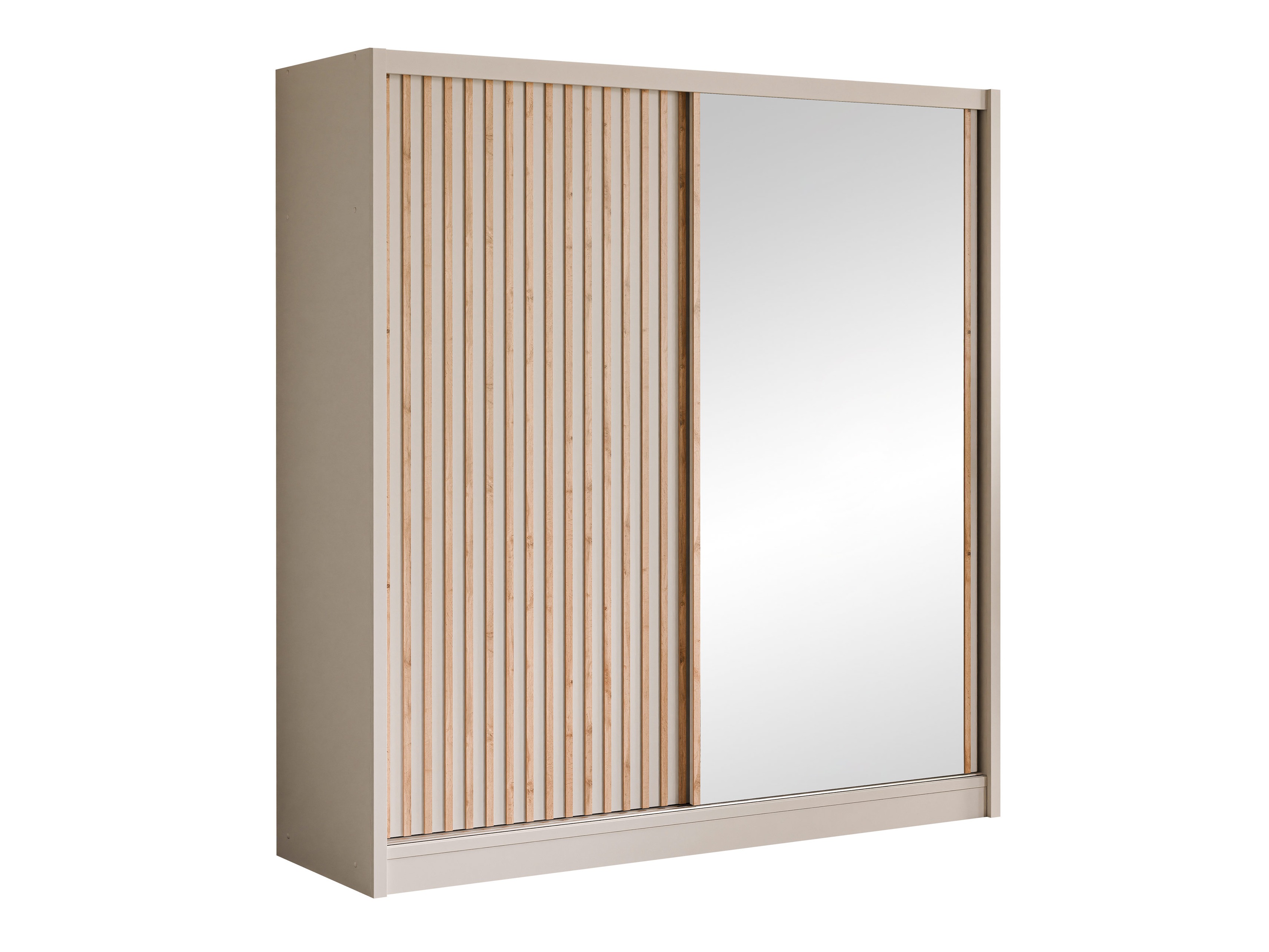 Wardrobe Gemes (Cashmere + Wotan Oak)