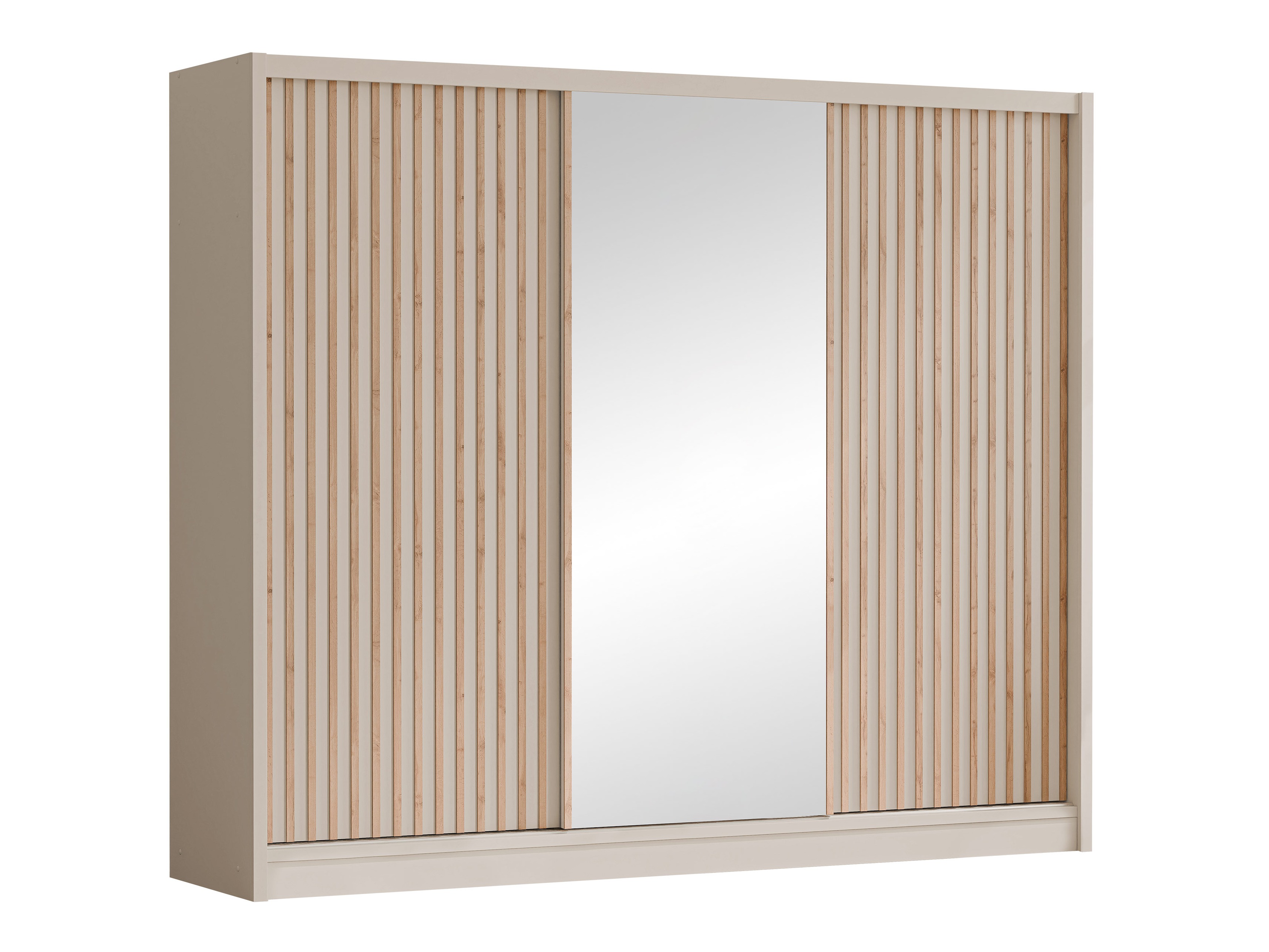 Wardrobe Gemes I (Cashmere + Wotan Oak)