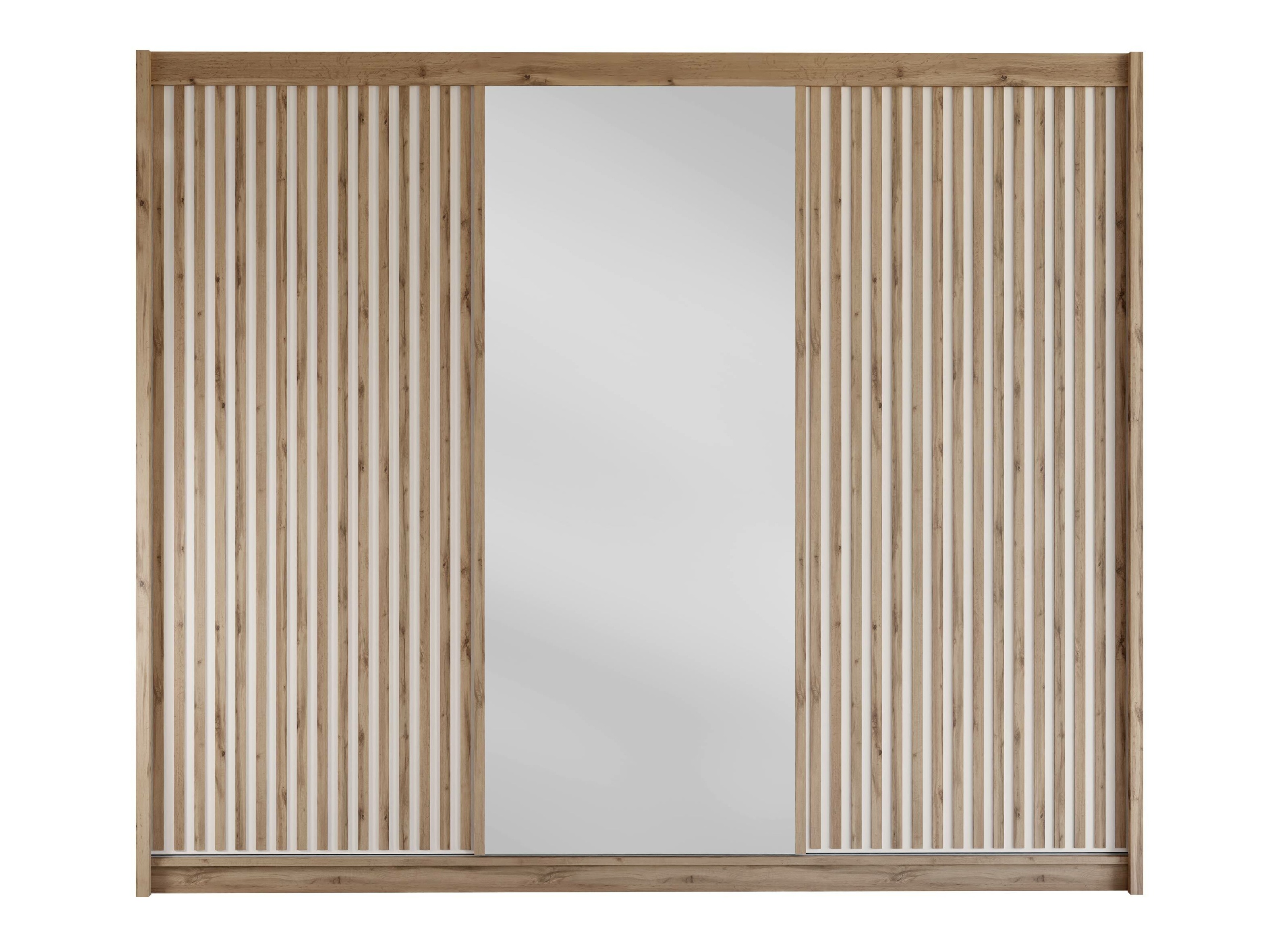 Wardrobe Gemes I (Cashmere + Wotan Oak)