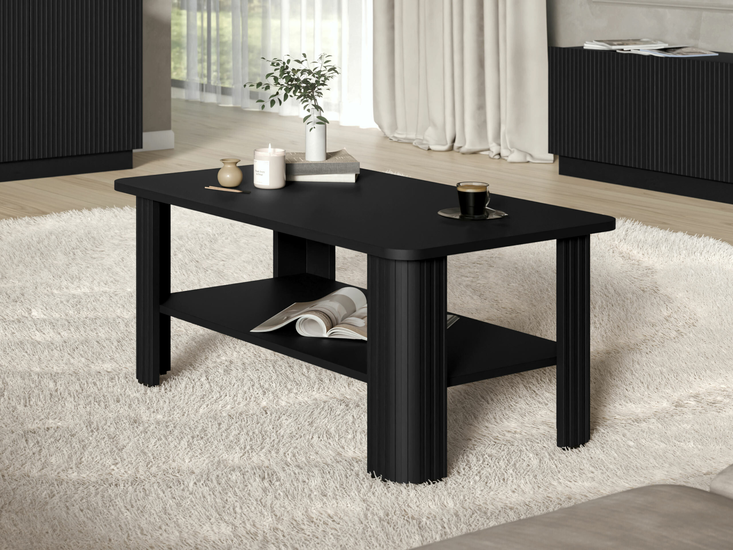 Coffee table Charlotte 213 (Black)