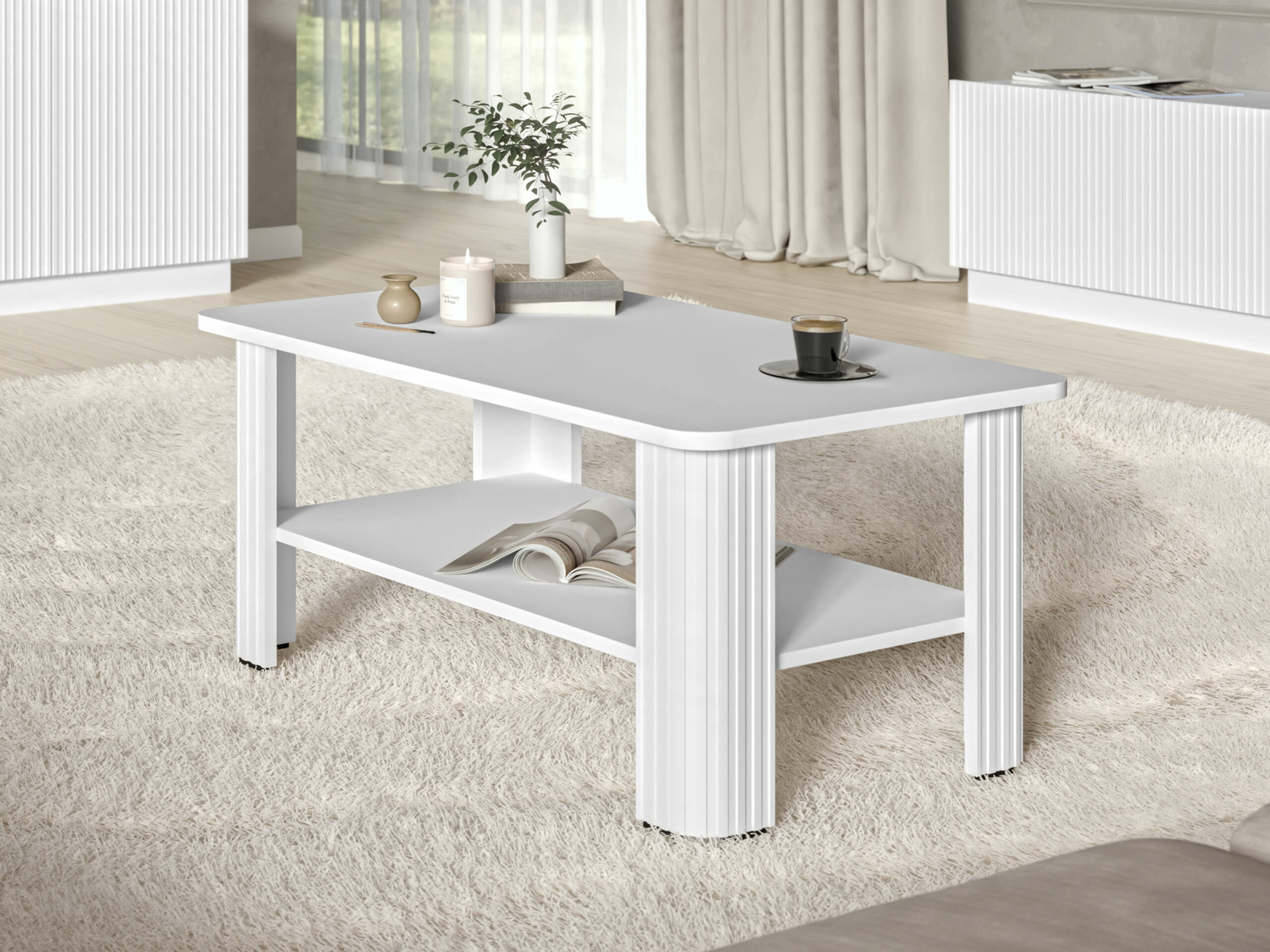 Coffee table Charlotte 213 (White)