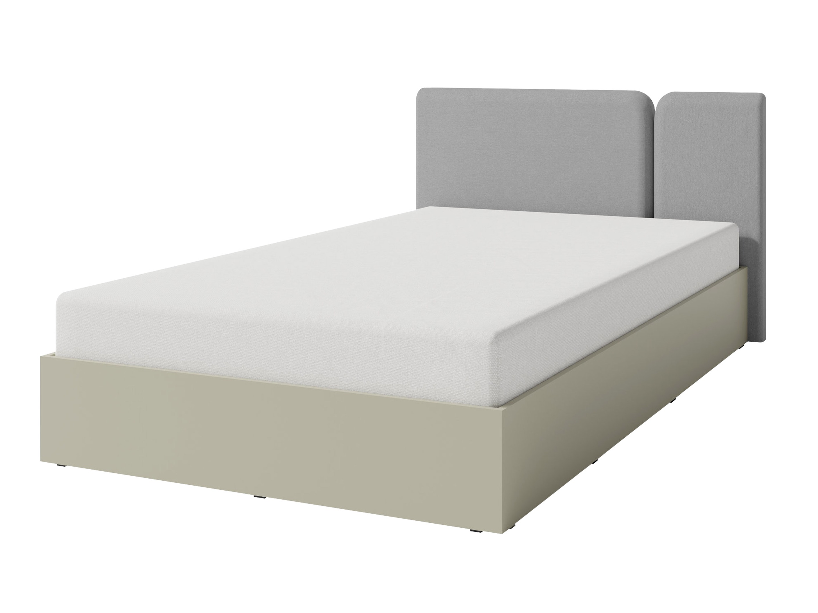 Bed Fiosono 112 (Dusty green + Oak)