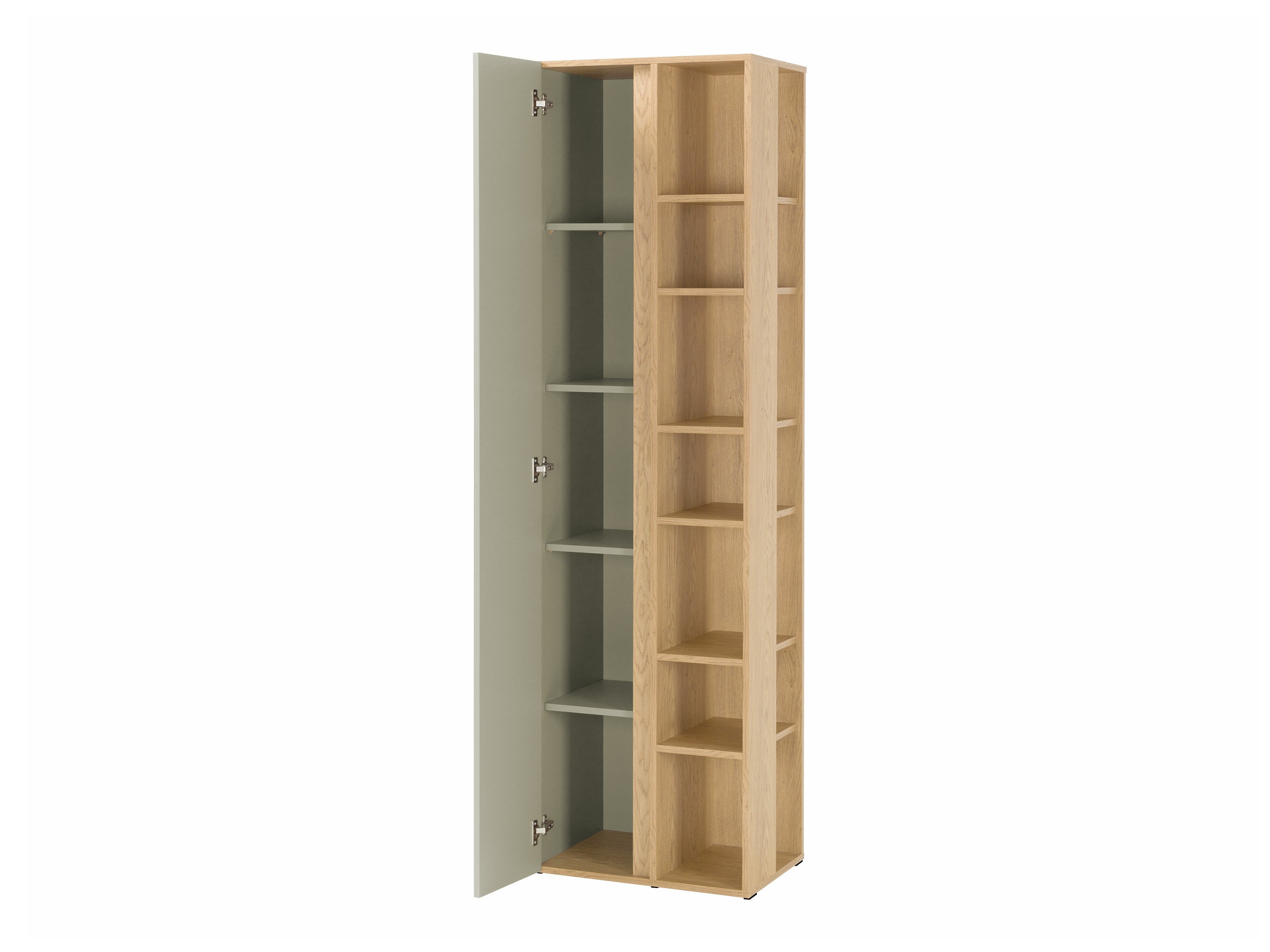 Bookcase Fiosono 103 (Beige + Light oak)