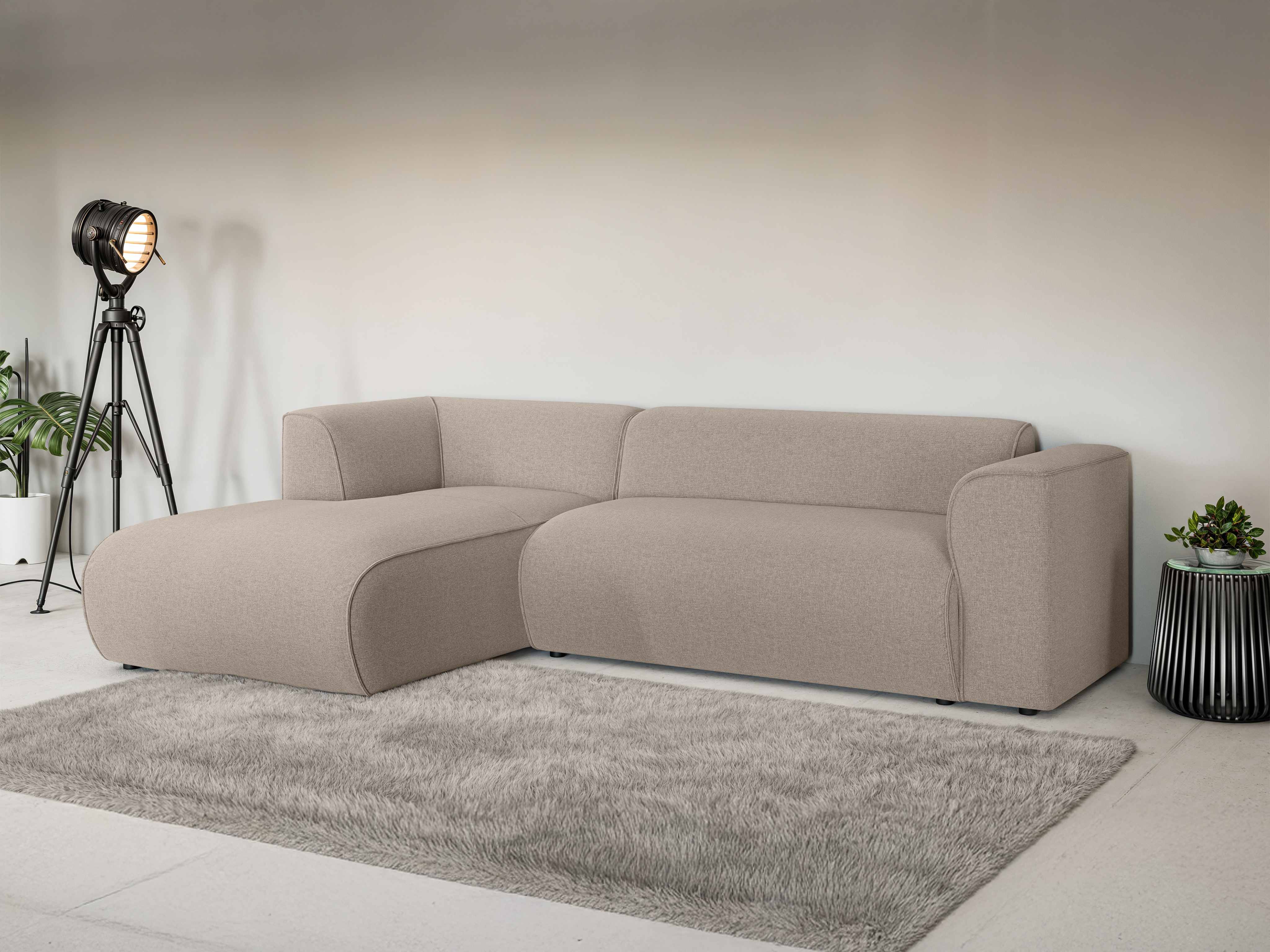 Corner sofa Rocklin 124 (Barrel 19)