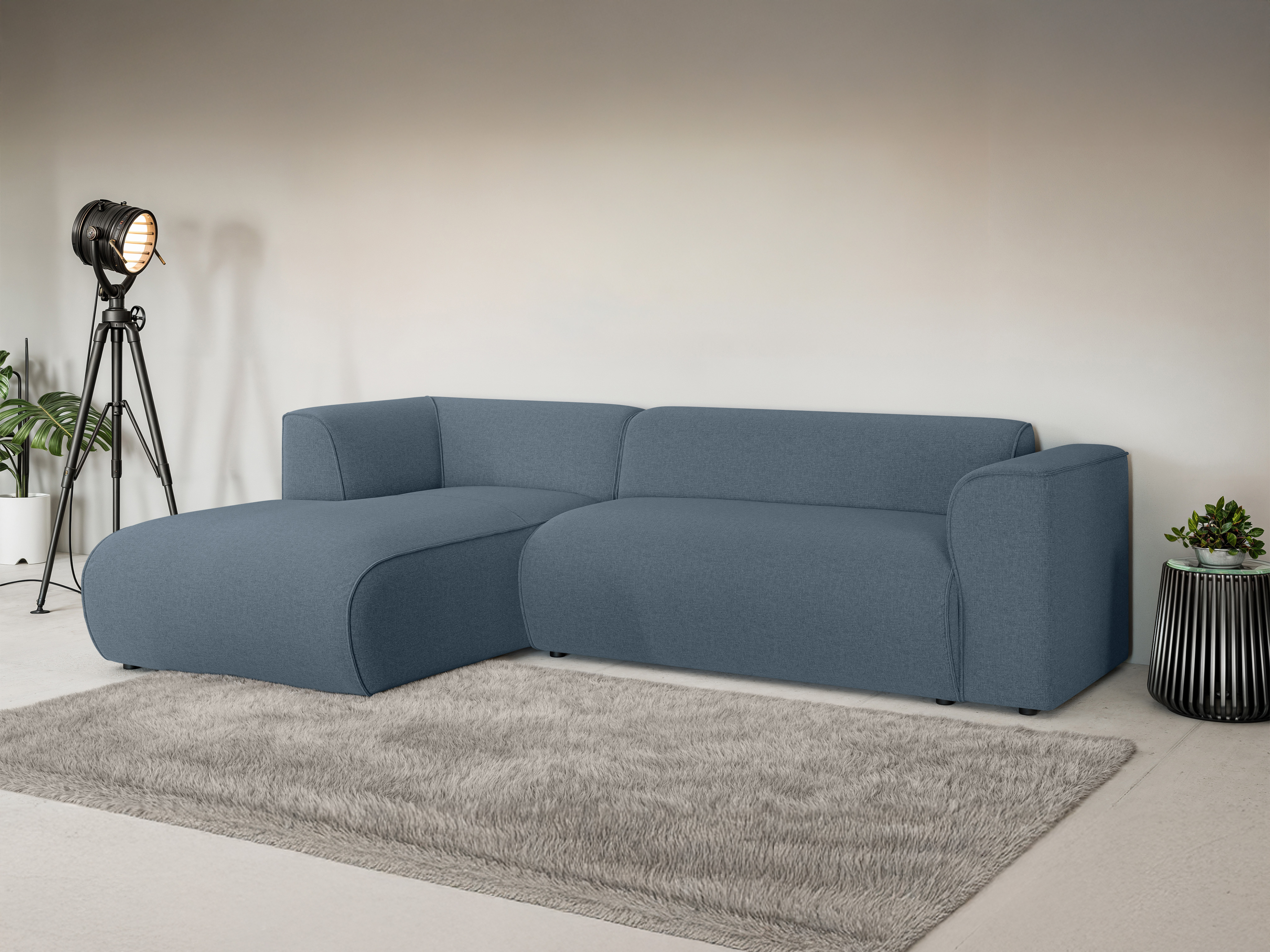 Corner sofa Rocklin 124 (Barrel 74)