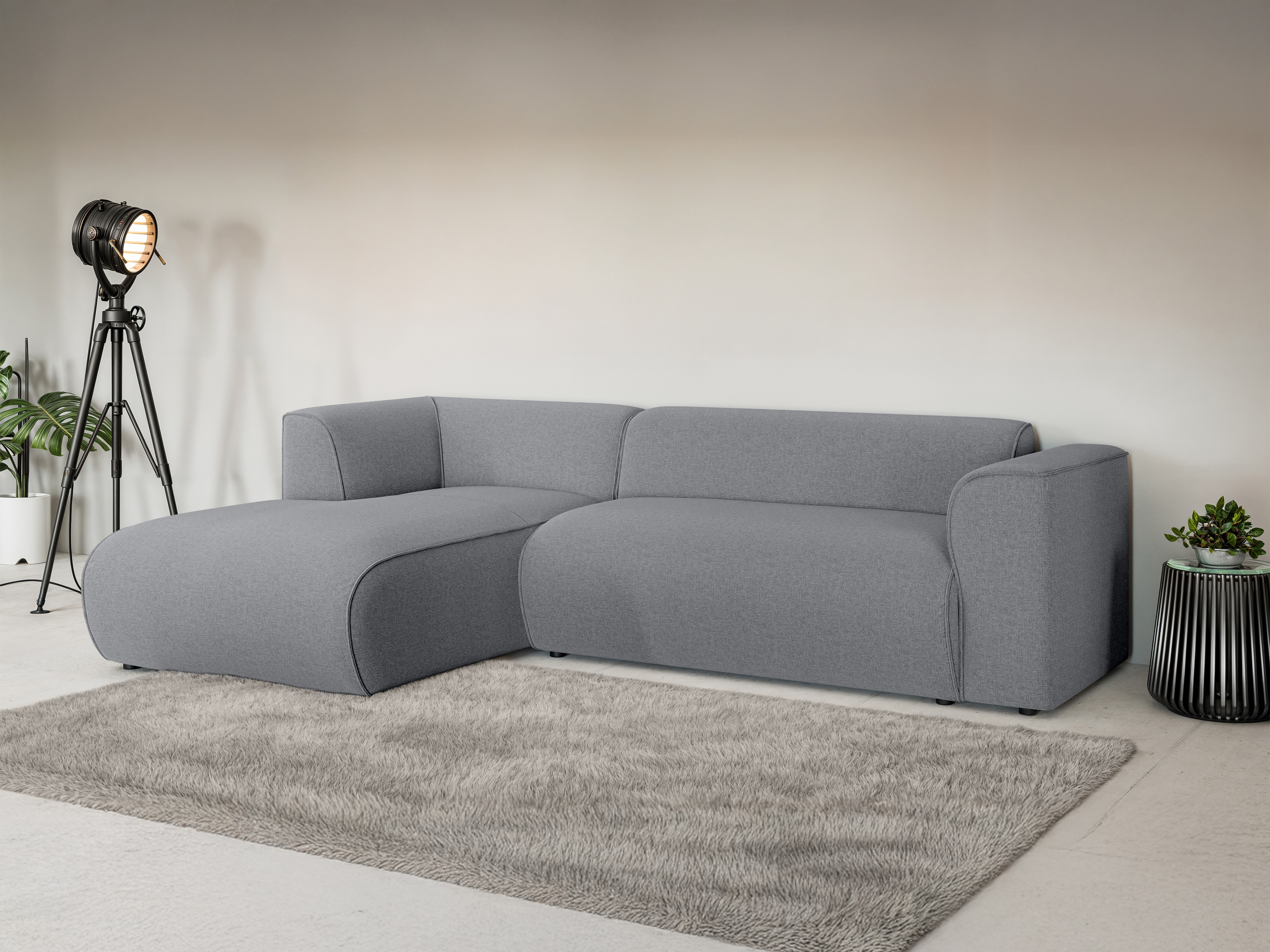 Corner sofa Rocklin 124 (Barrel 83)