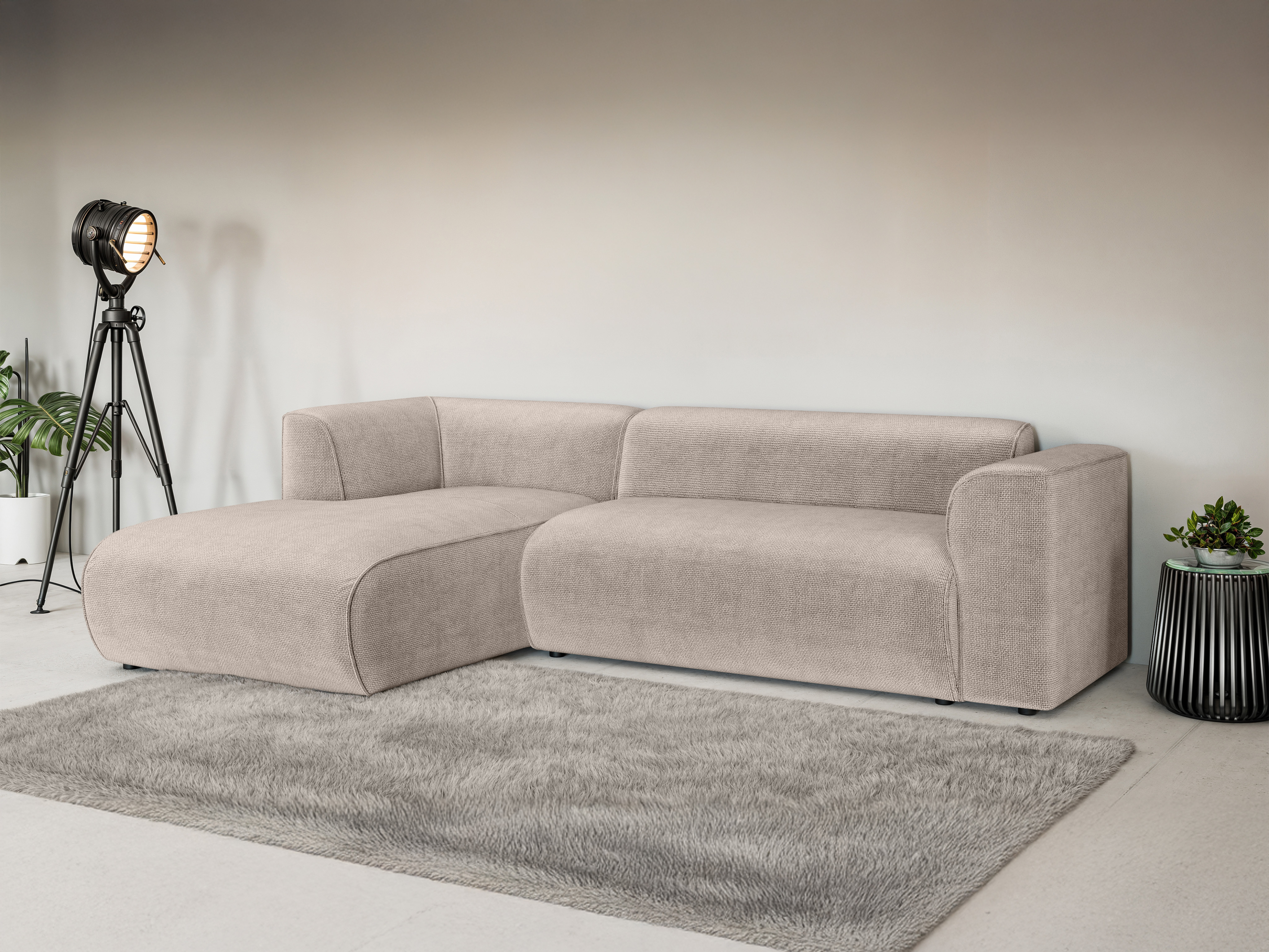 Corner sofa Rocklin 124 (Flow 02)