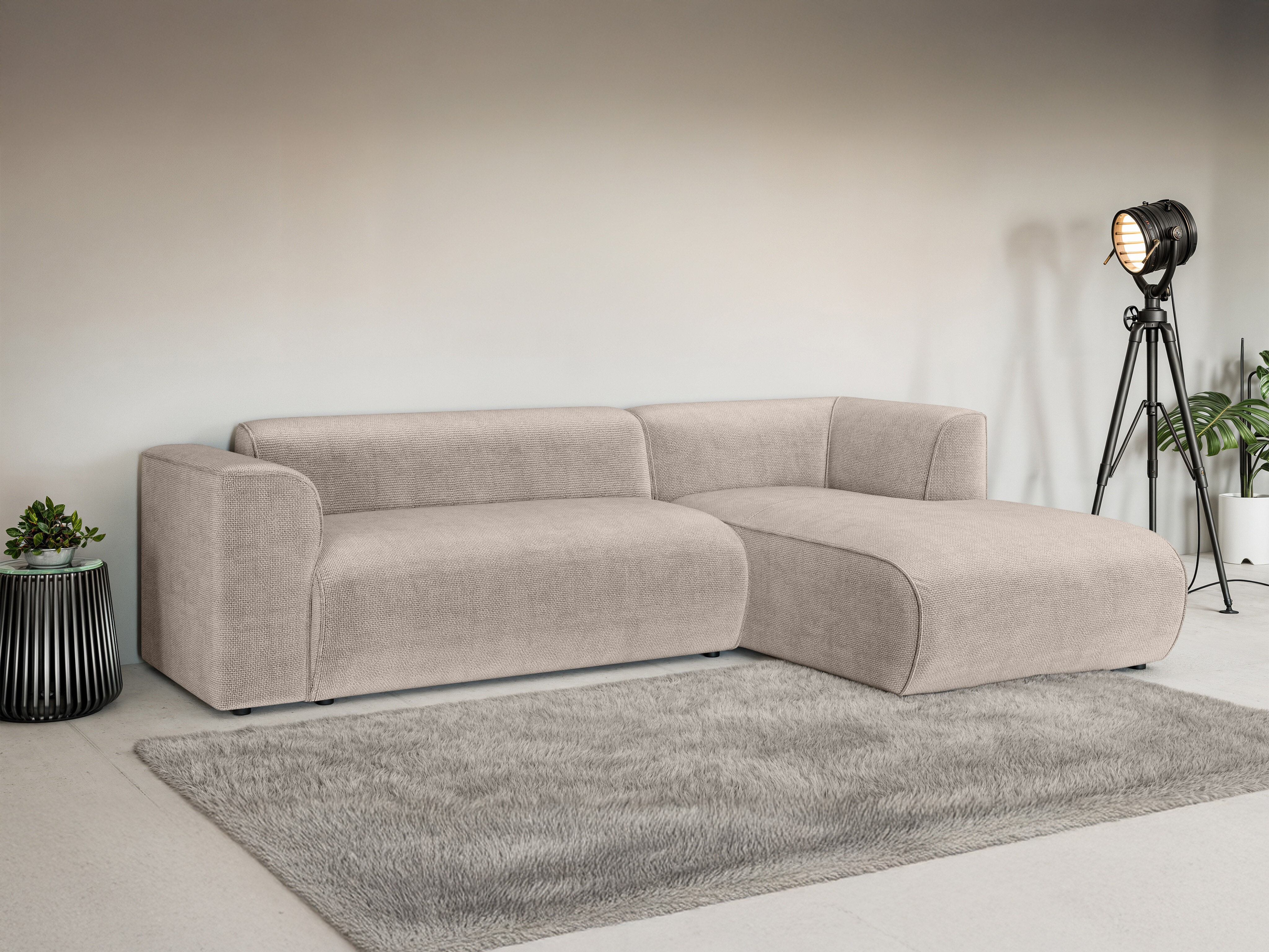 Corner sofa Rocklin 124 (Flow 02)
