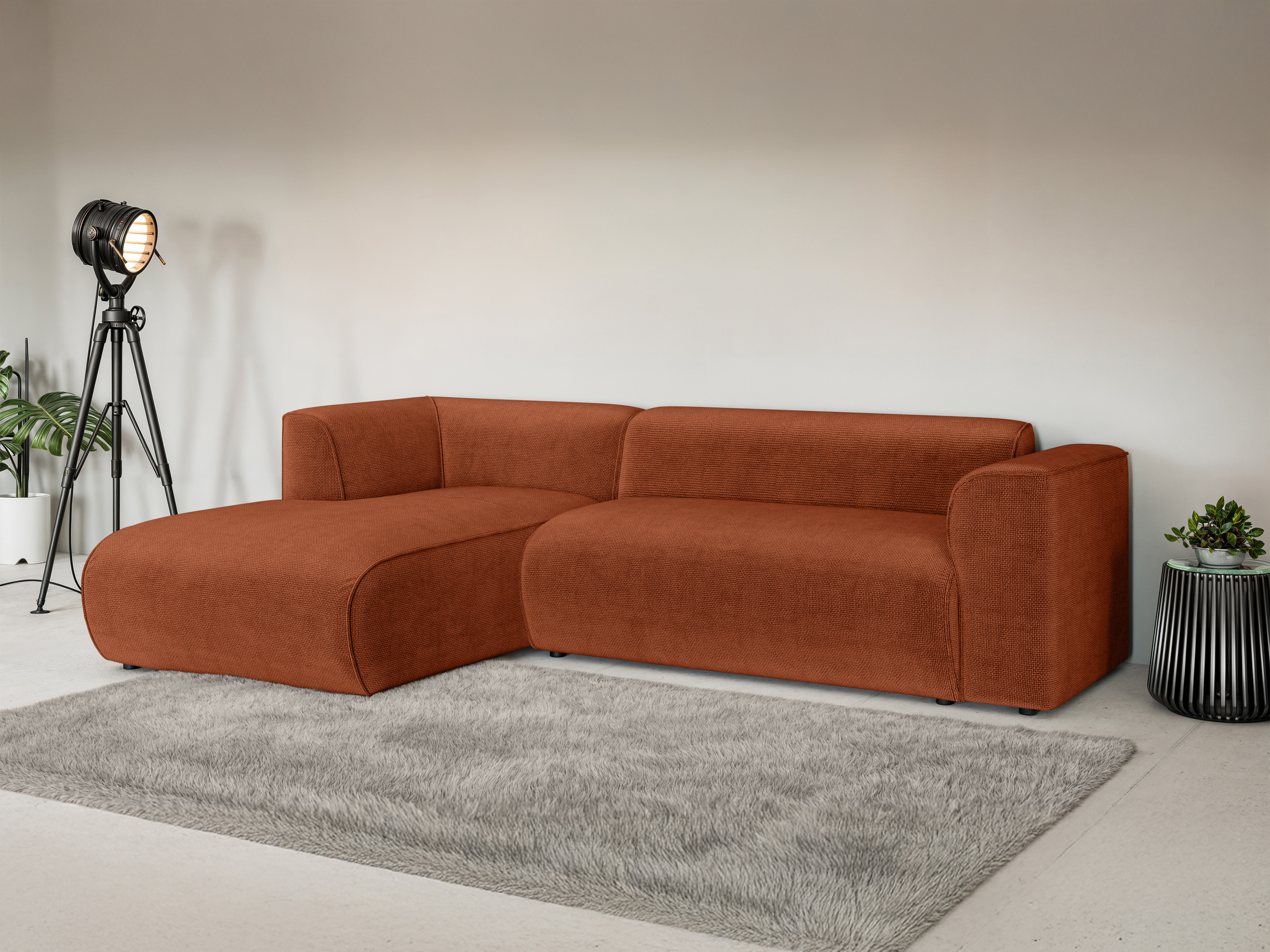 Corner sofa Rocklin 124 (Flow 09)