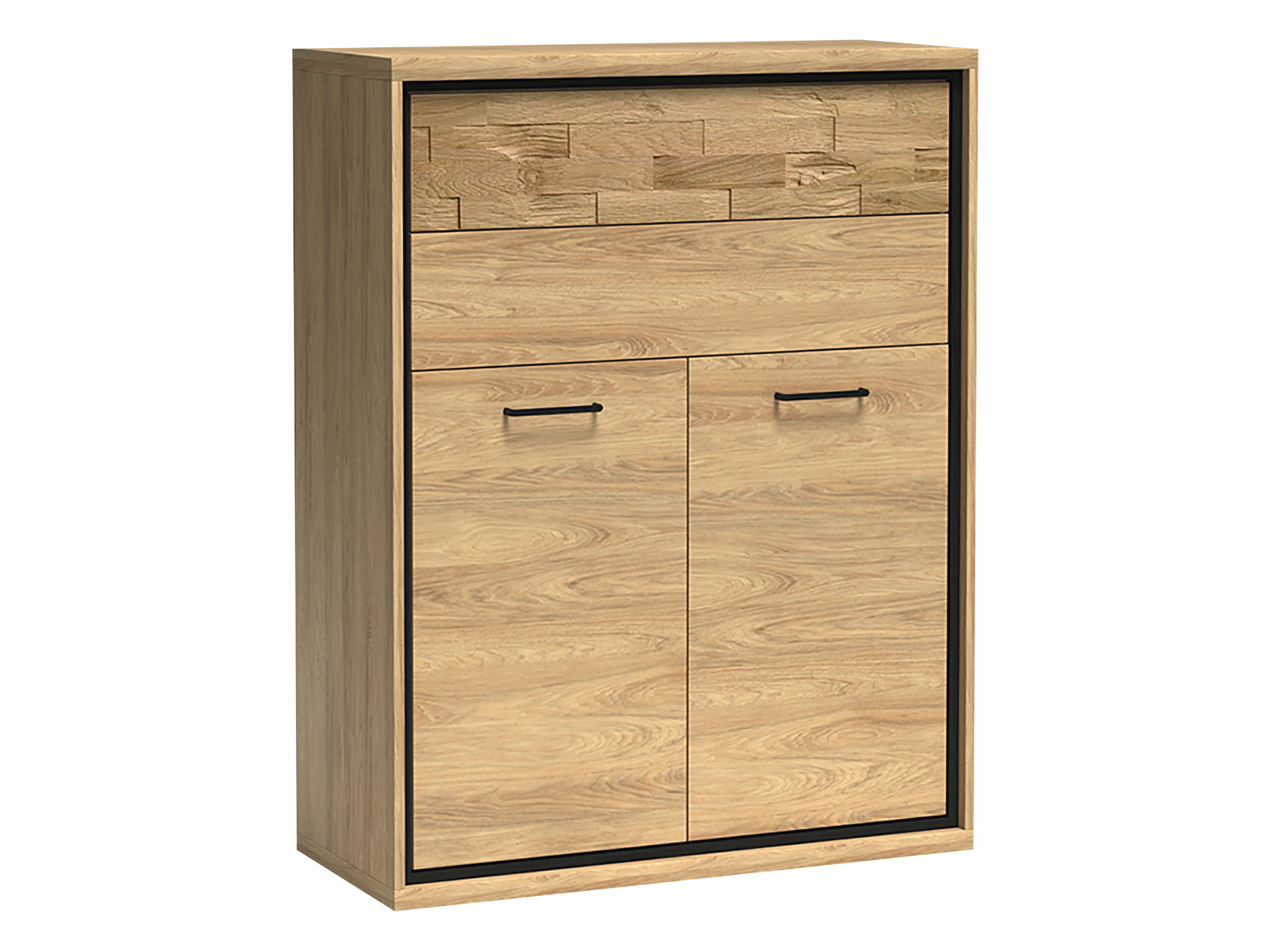 Chest of drawers Etrmoni 103 (Light wood + Oak)
