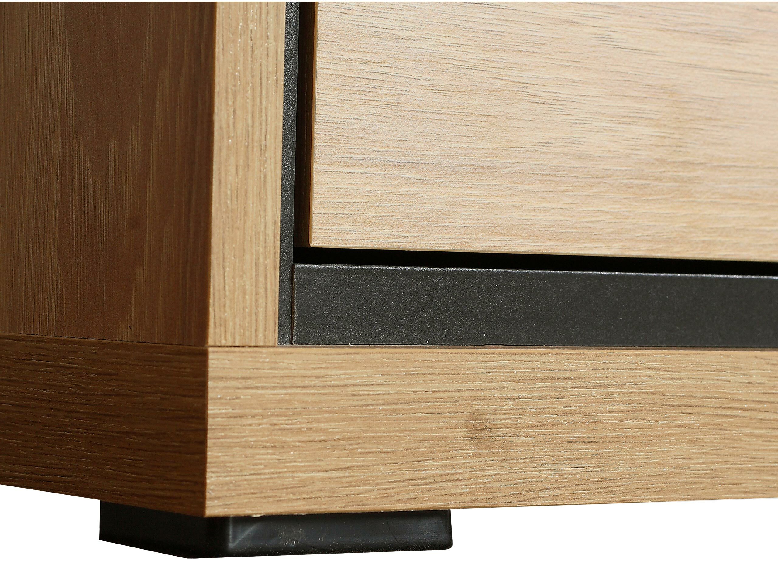 Chest of drawers Etrmoni 105 (Light wood + Oak)