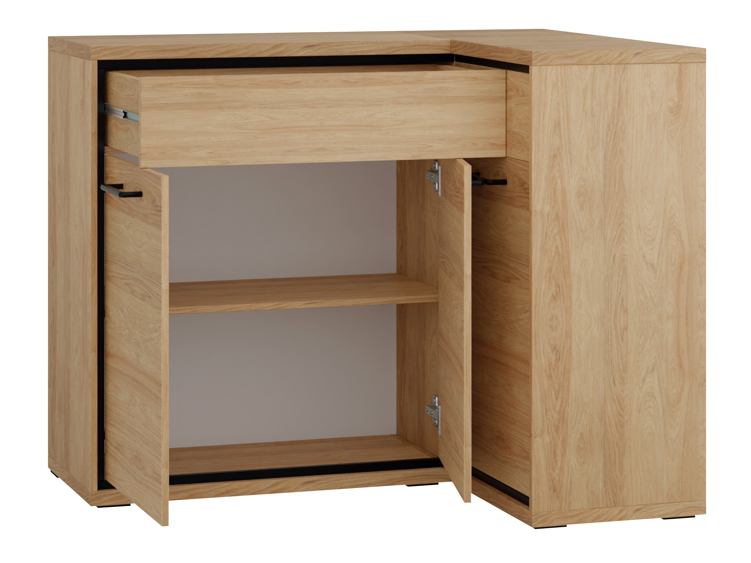 Corner chest of drawers Etrmoni 106 (Light wood)