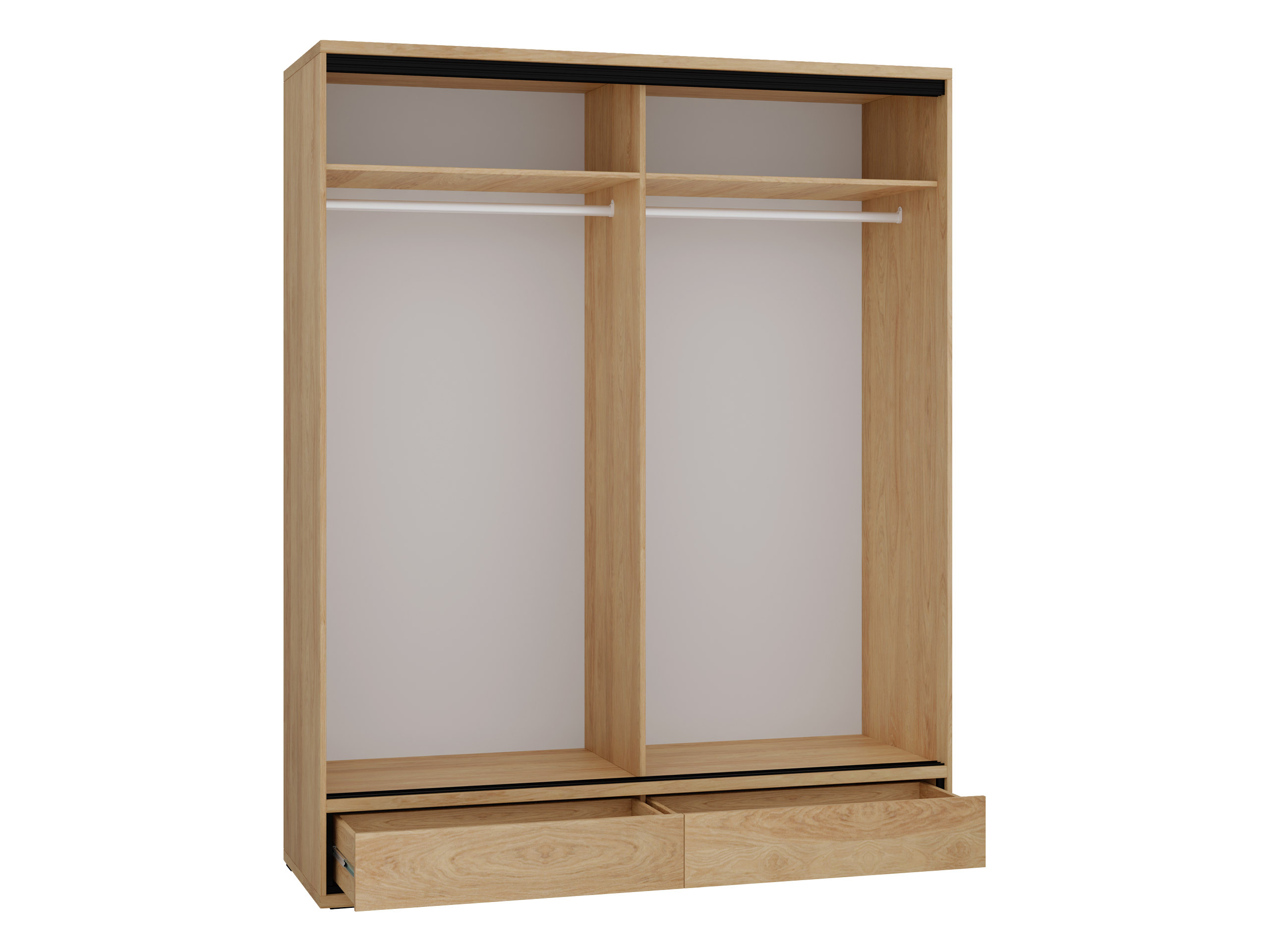 Wardrobe Etrmoni 109 (Light wood + Oak)