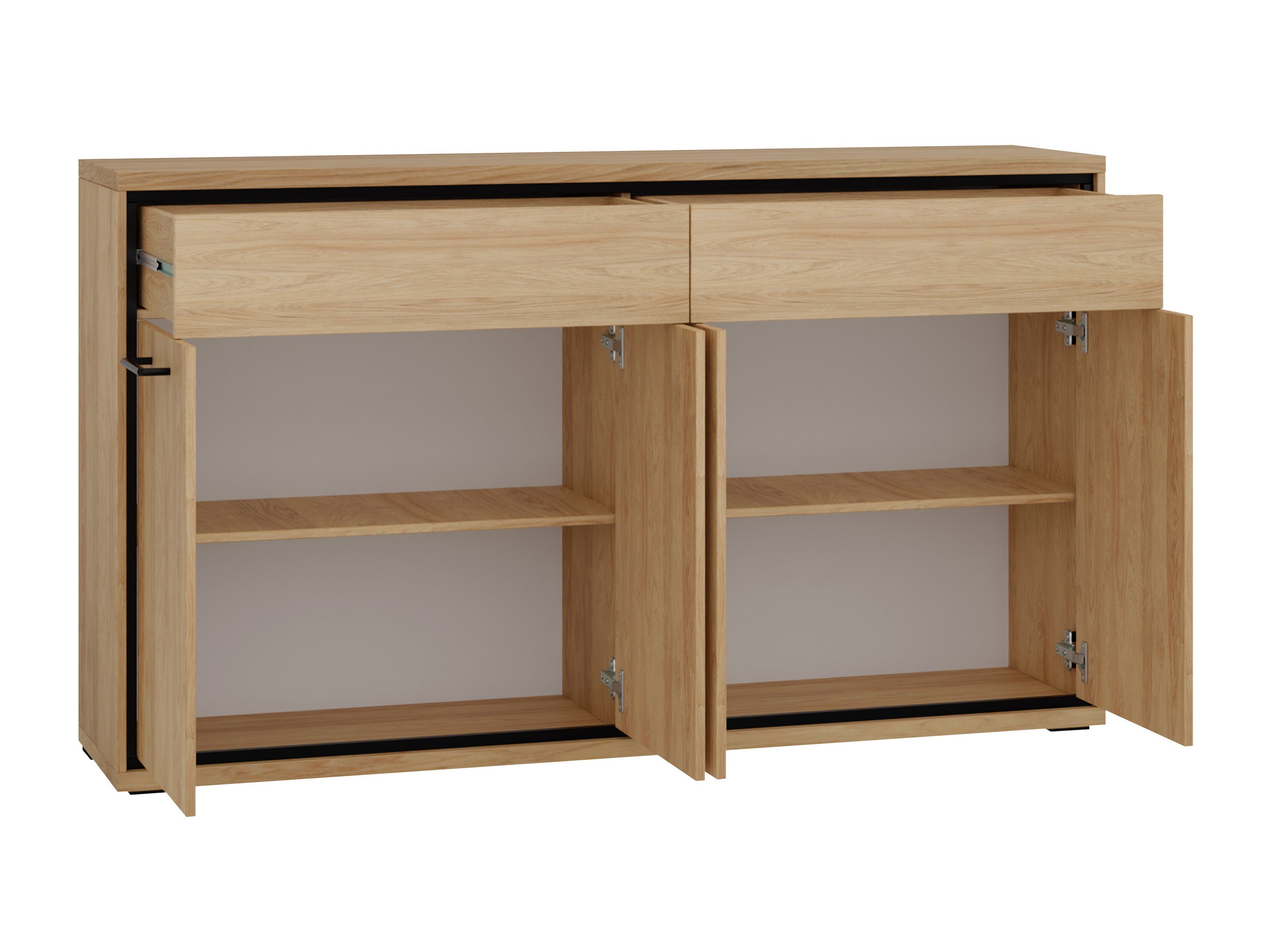 Bedroom set Etrmoni 122 (Light wood + Oak)