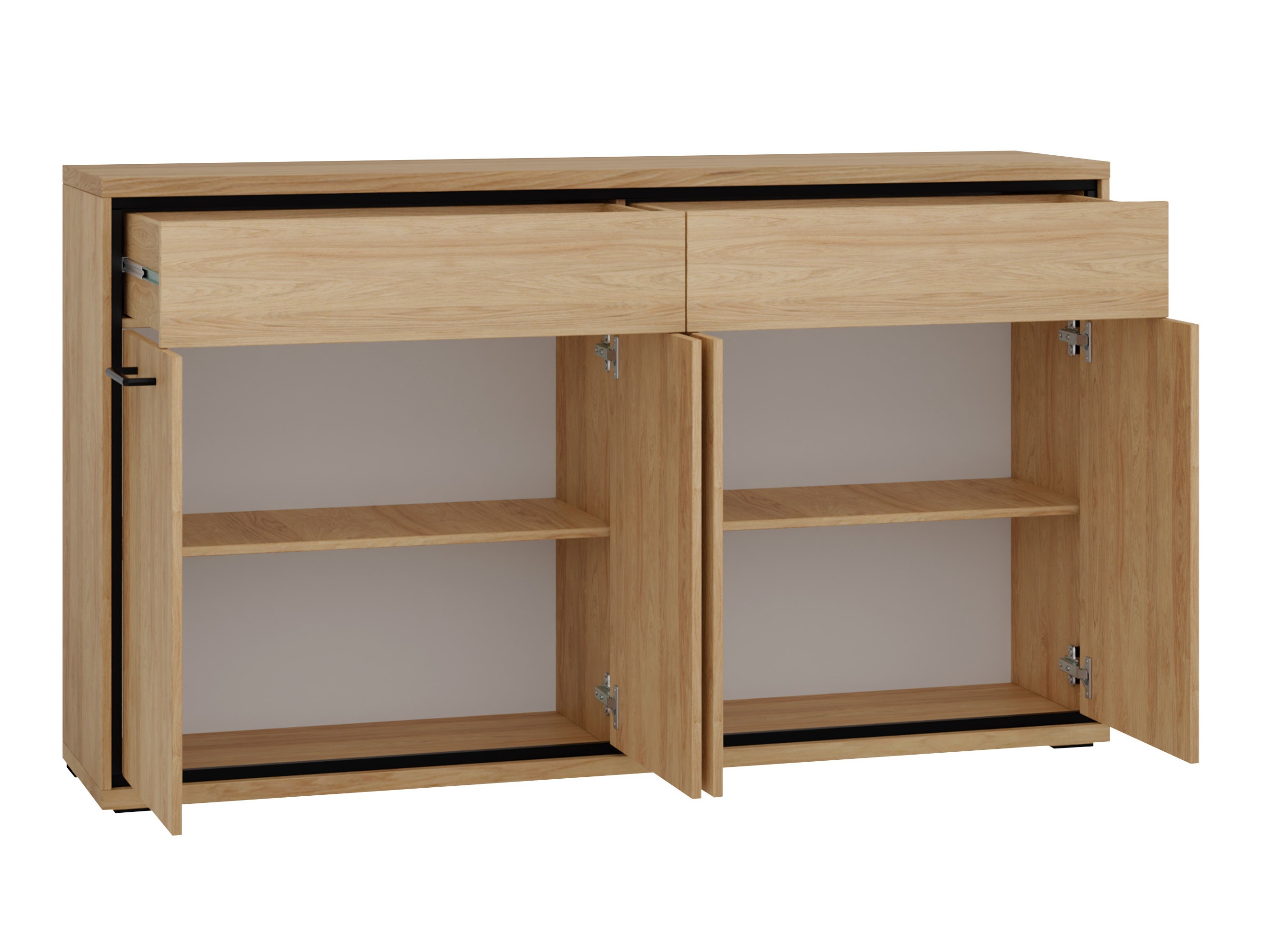 Bedroom set Etrmoni 122 (Light wood + Oak)