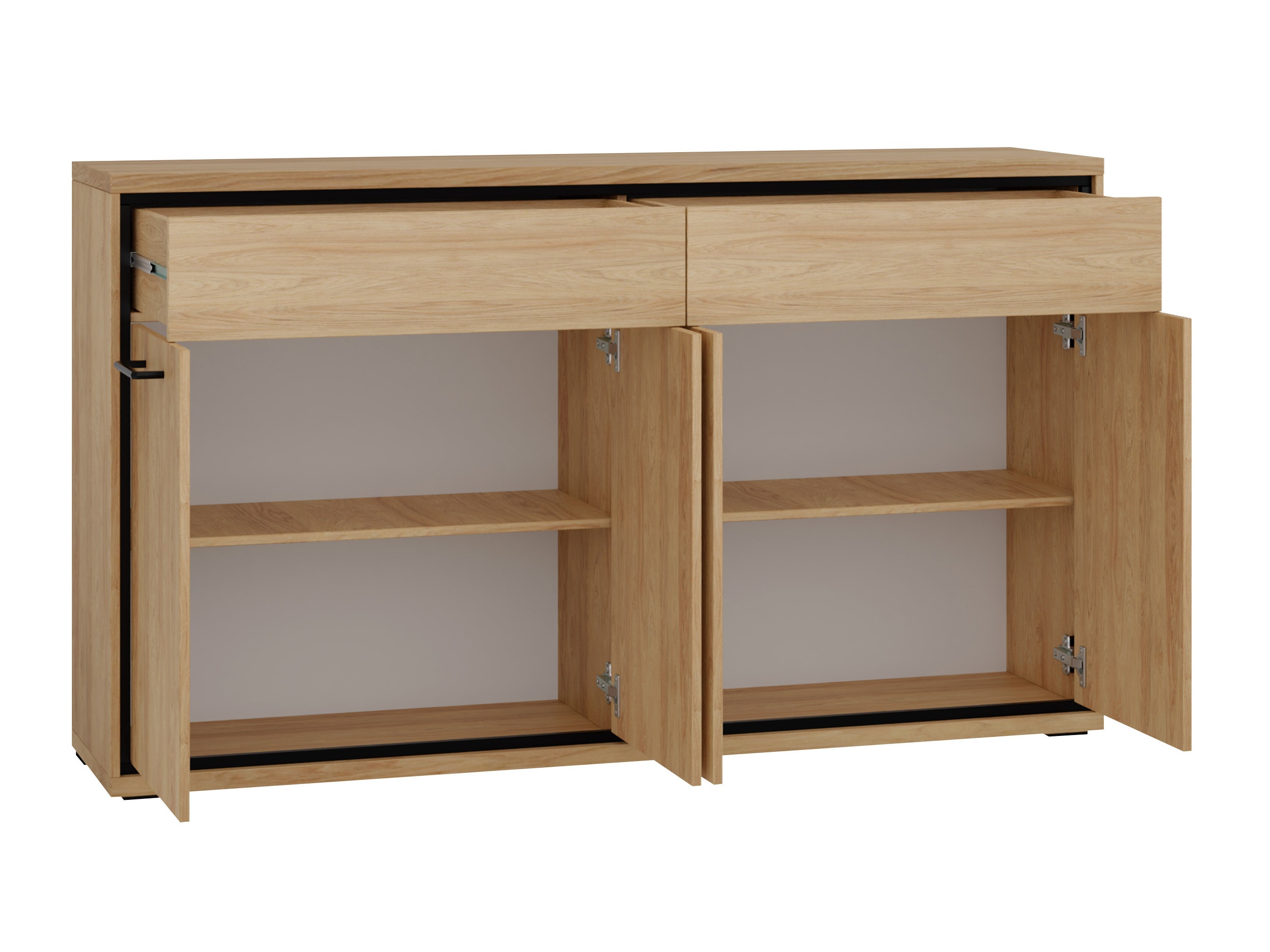 Bedroom set Etrmoni 122 (Light wood + Oak)