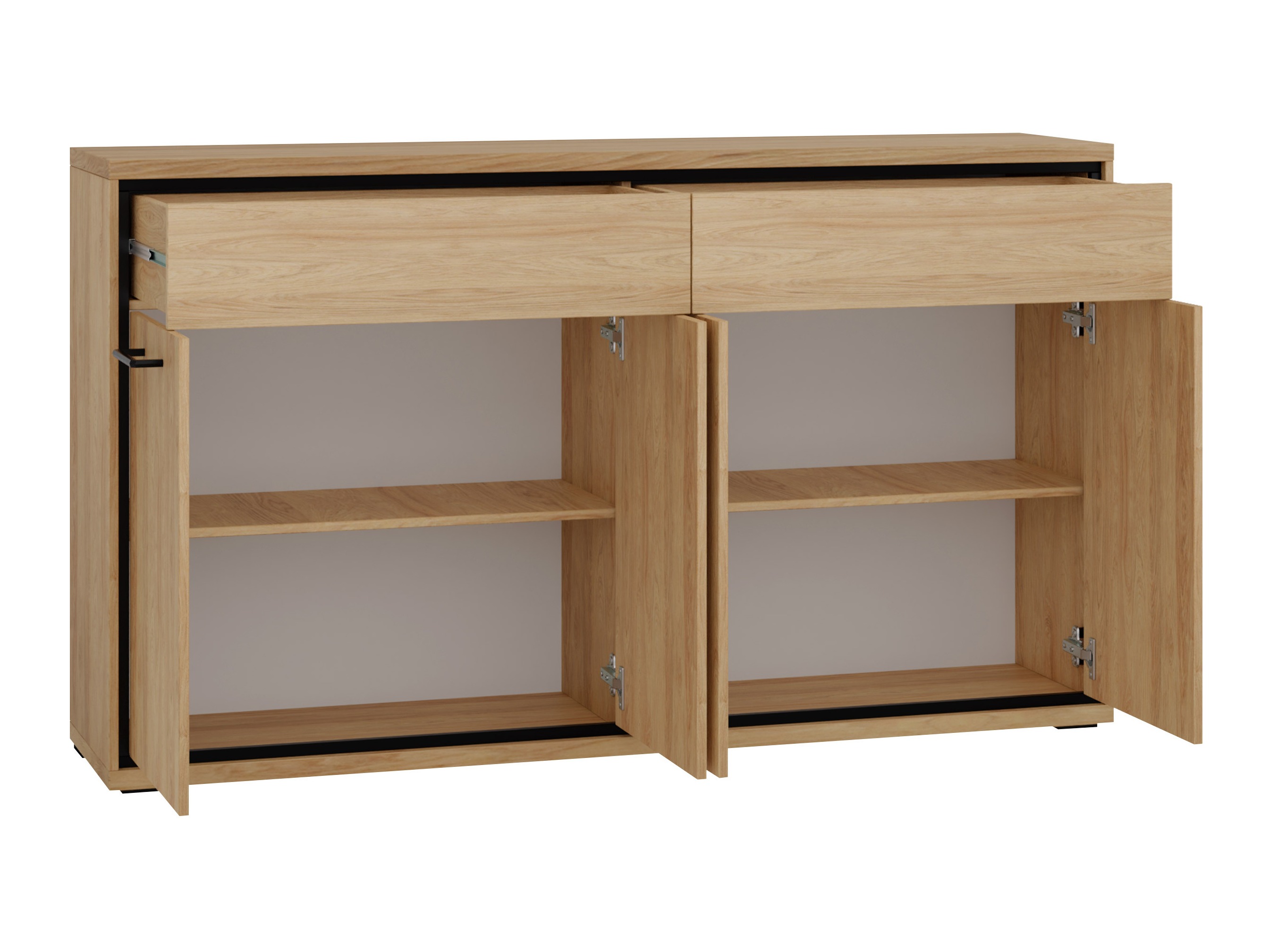 Bedroom set Etrmoni 122 (Light wood + Oak)