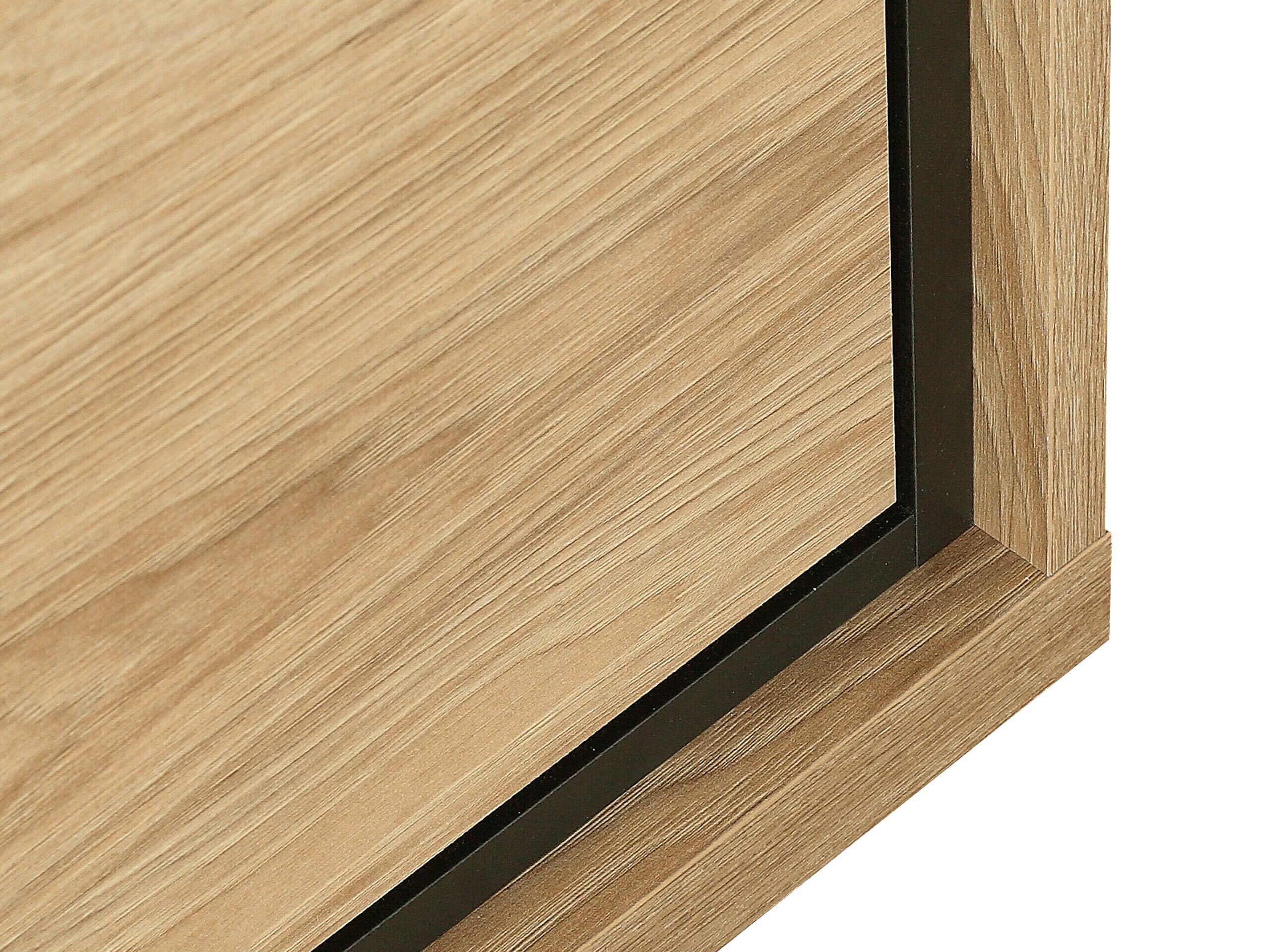 Corner chest of drawers Etrmoni 121 (Light wood + Oak)
