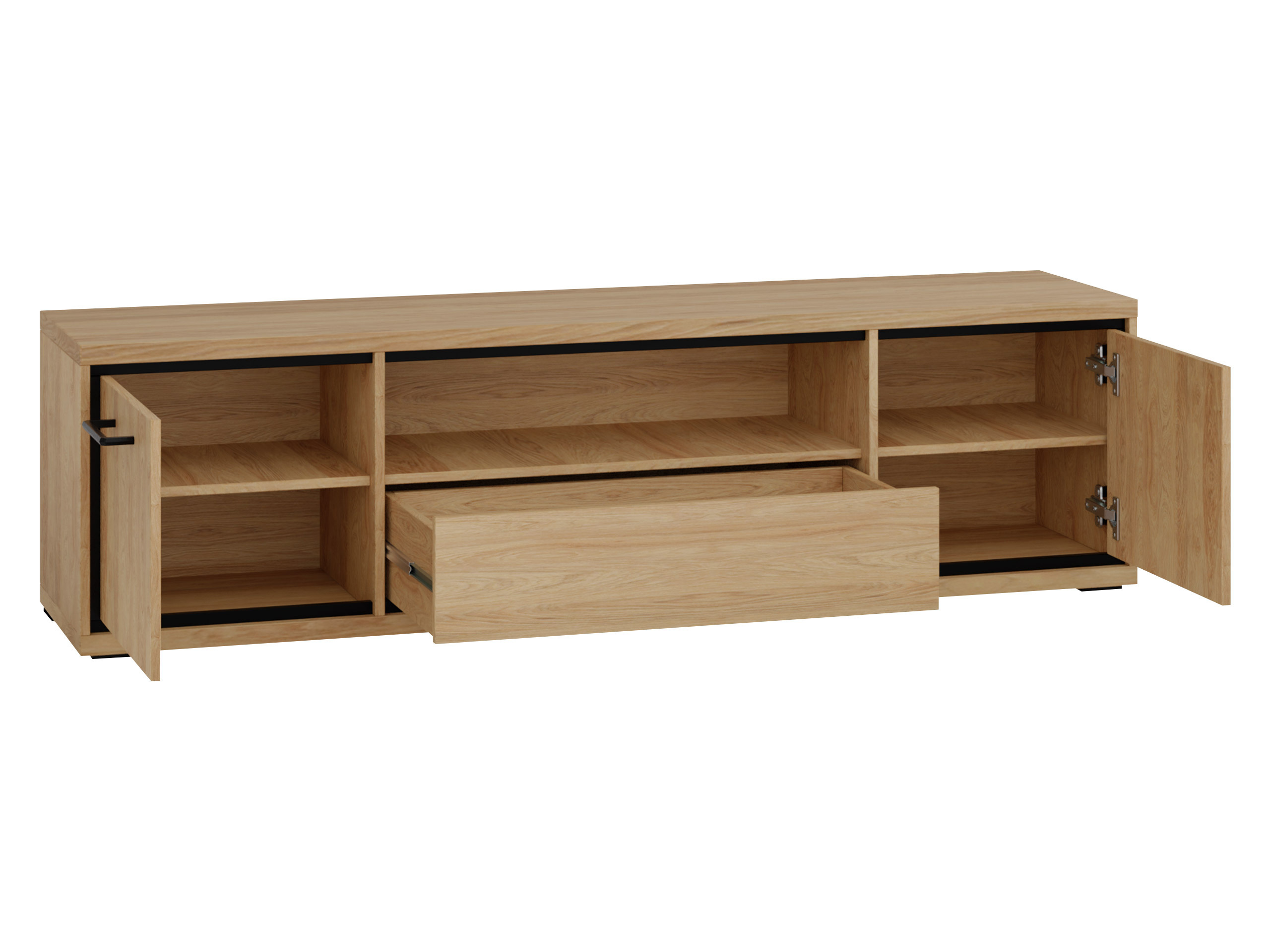 Living room set Etrmoni 118 (Light wood + Oak)