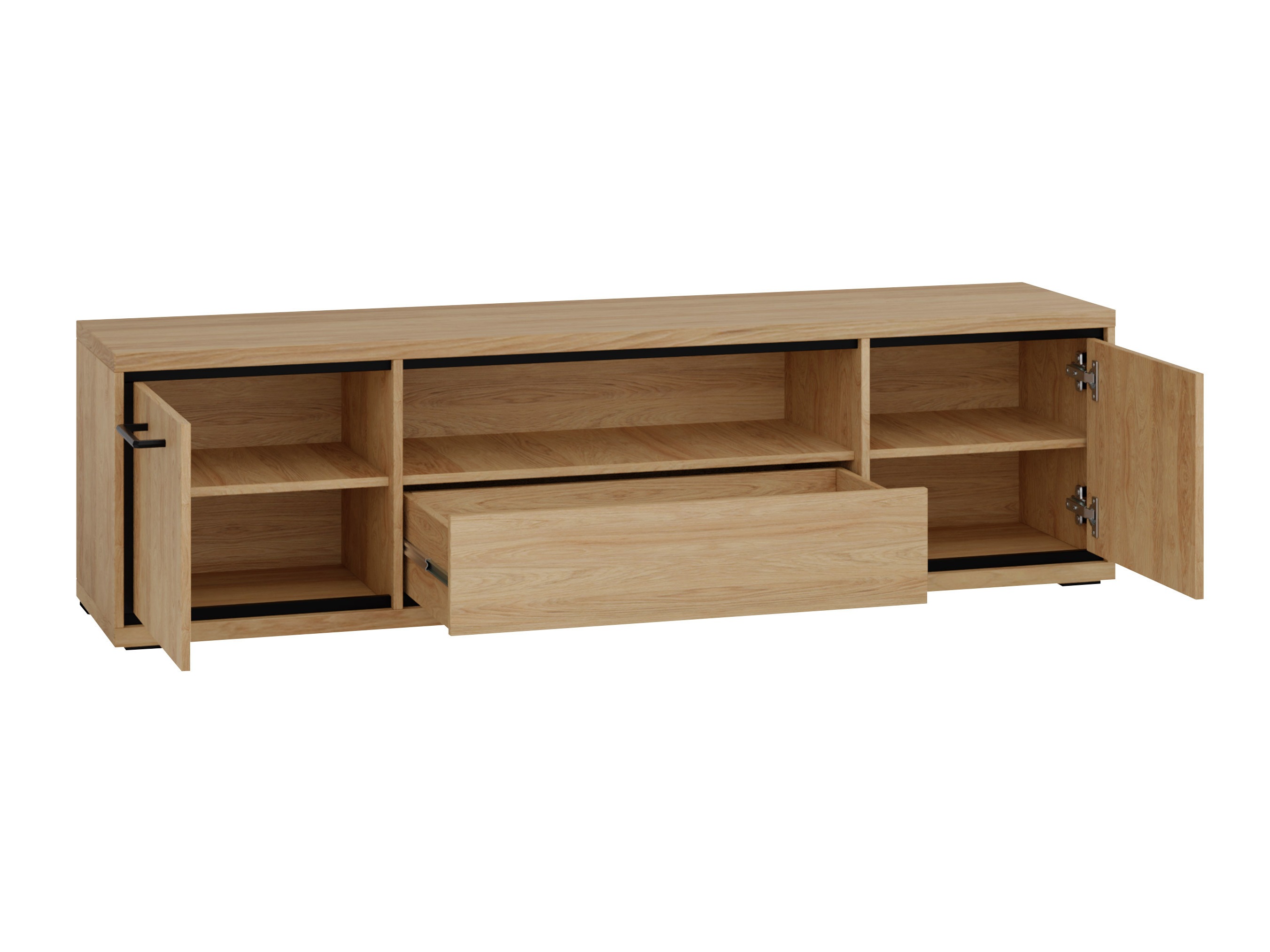 Living room set Etrmoni 118 (Light wood + Oak)