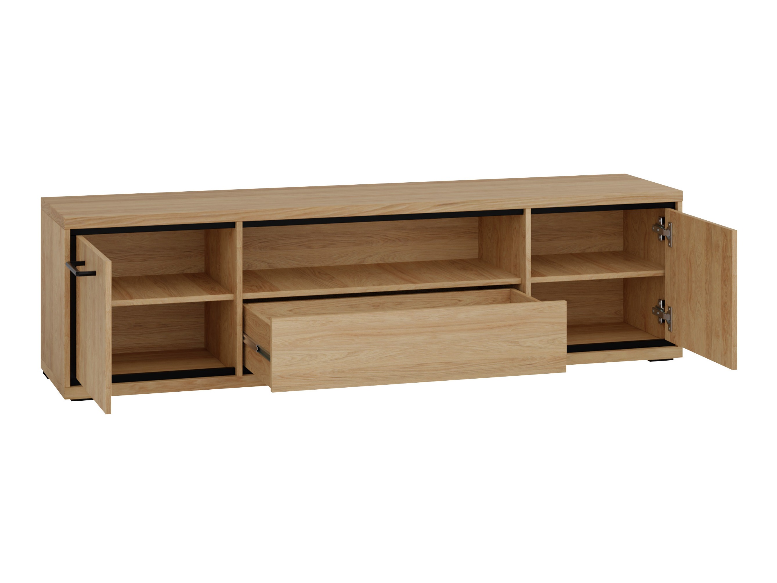 Living room set Etrmoni 118 (Light wood + Oak)