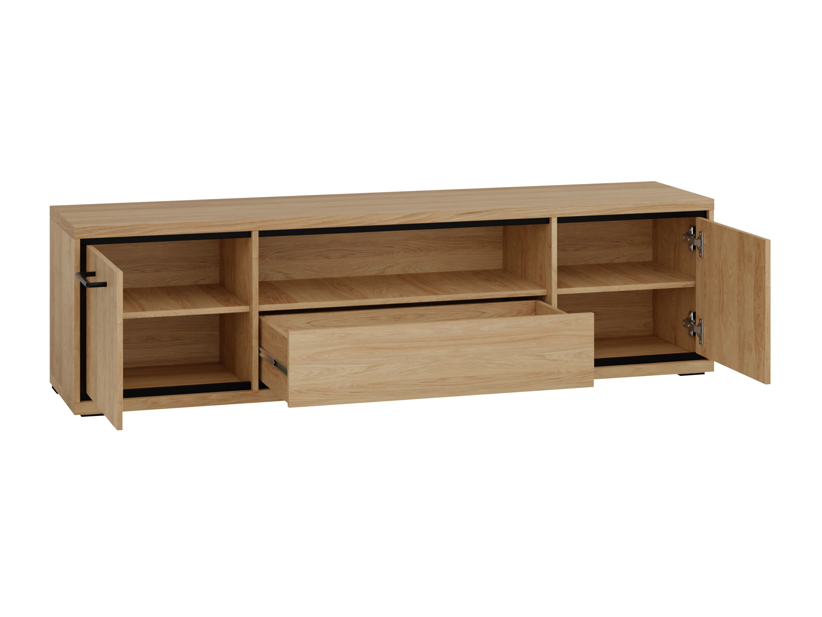 Living room set Etrmoni 118 (Light wood + Oak)