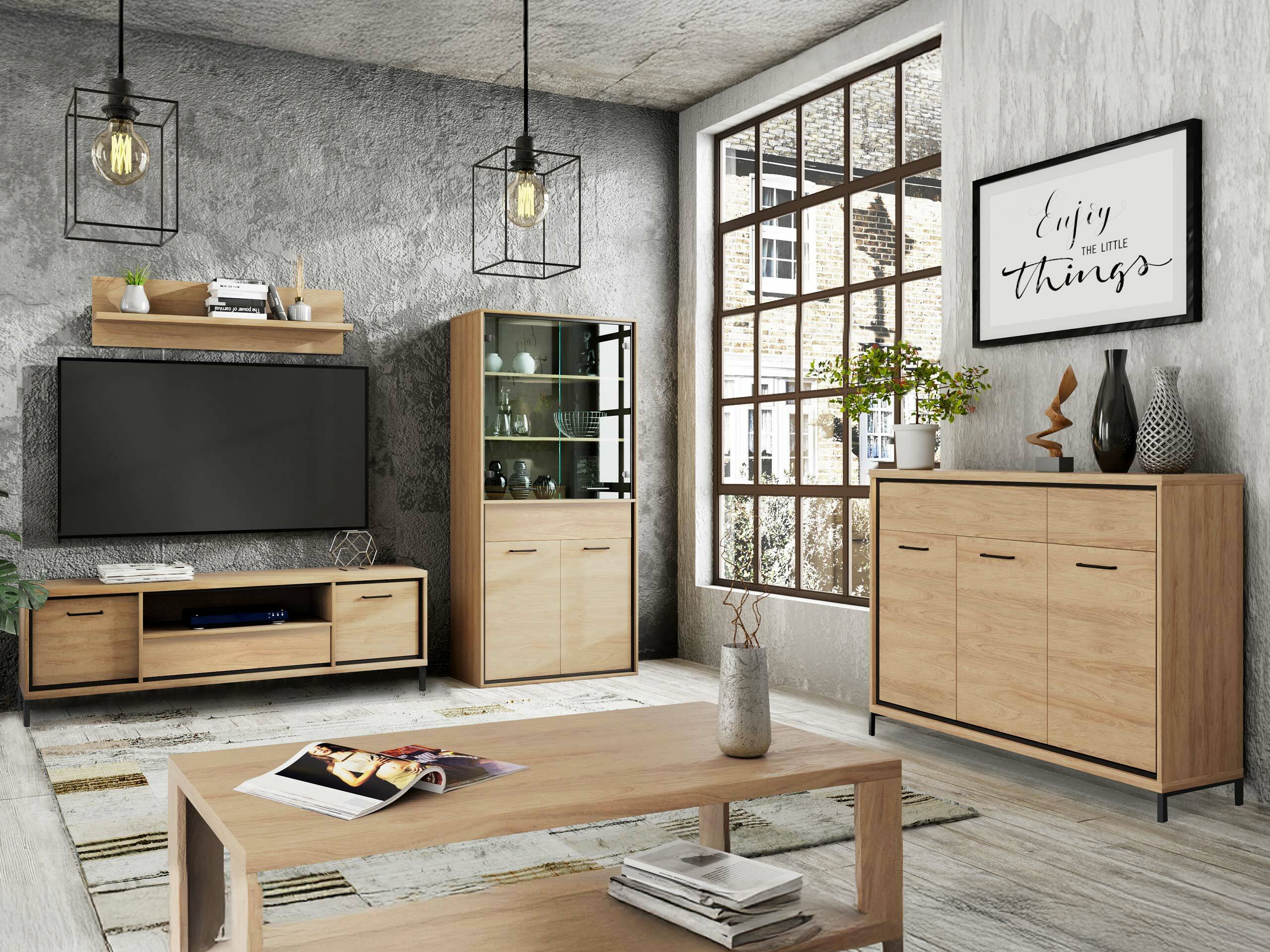 Living room set Etrmoni 118 (Light wood)