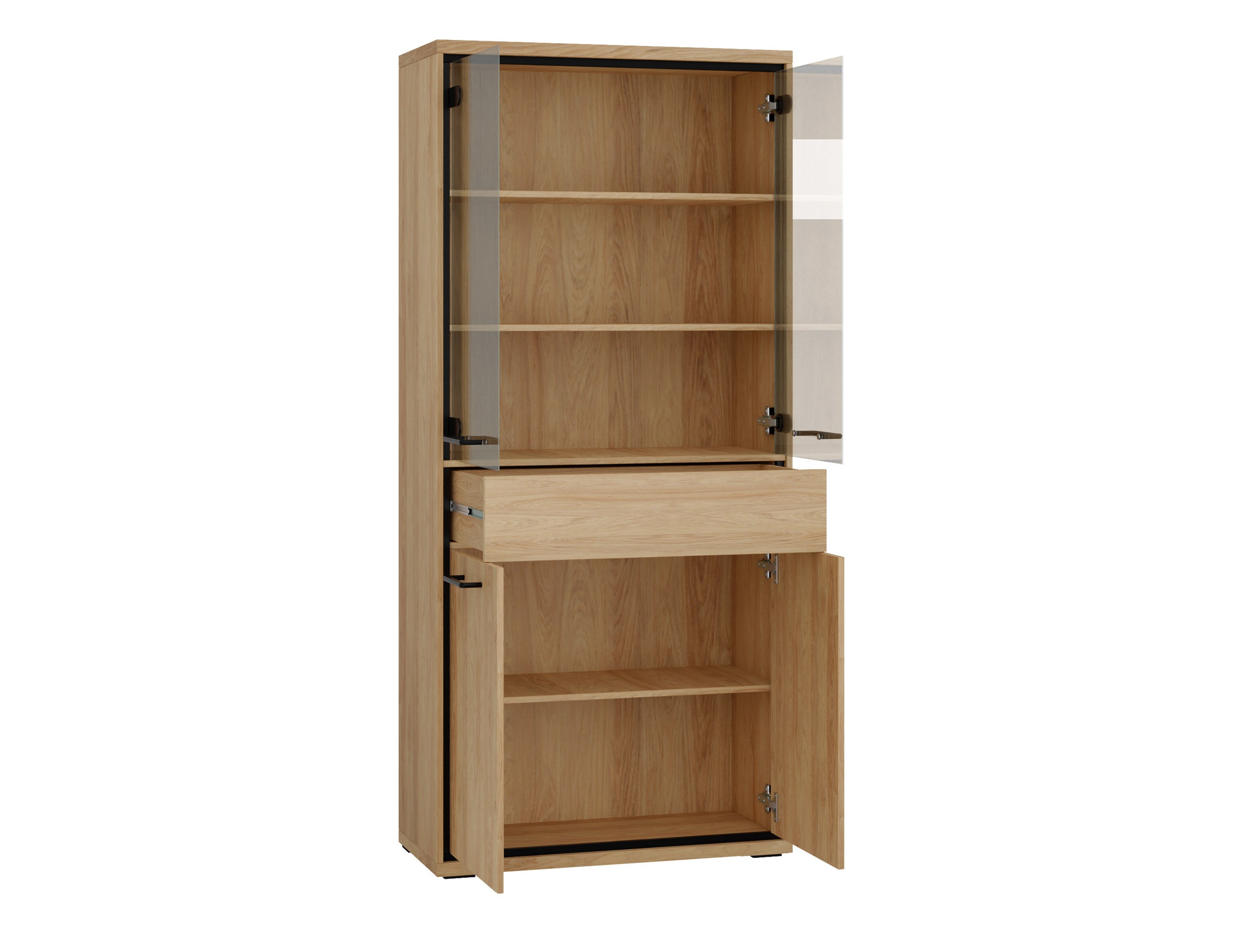 Living room set Etrmoni 119 (Light wood + Oak)