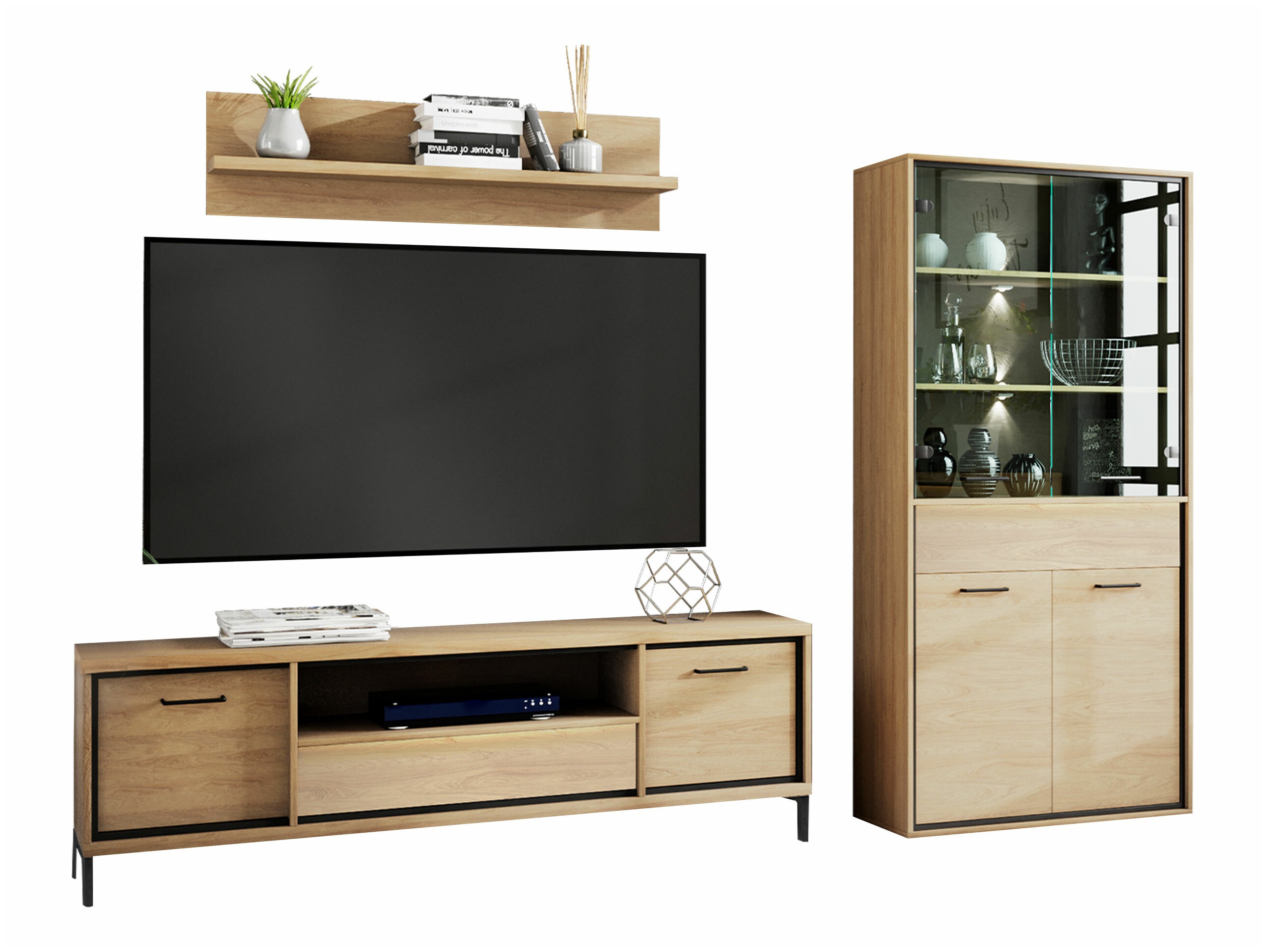 Living room set Etrmoni 119 (Light wood)