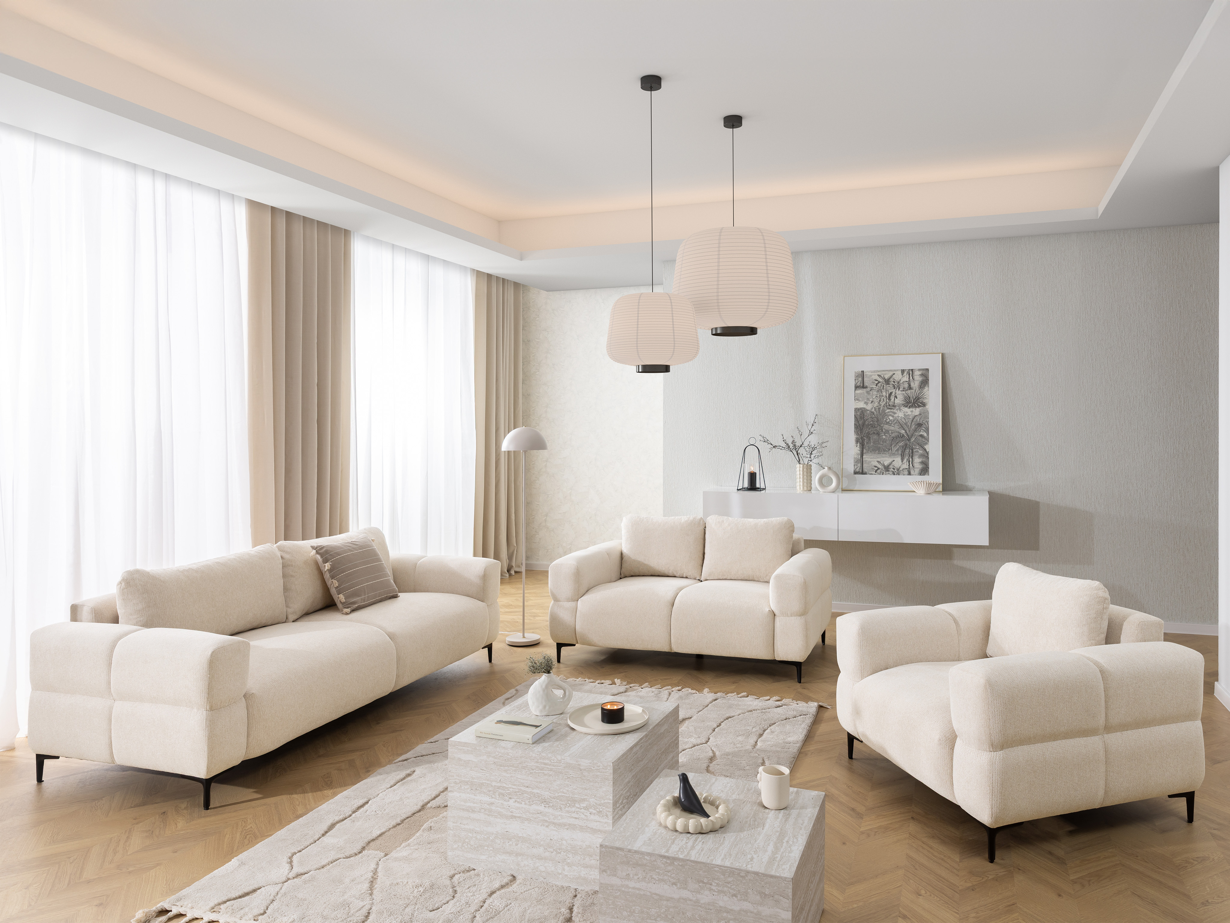 Sofa Rocklin 137 (Aragon 03)