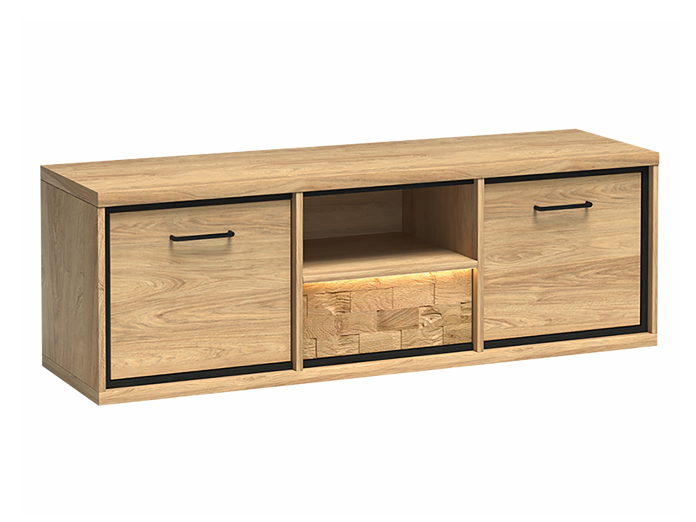 TV stand Etrmoni 112 (Light wood + Oak)