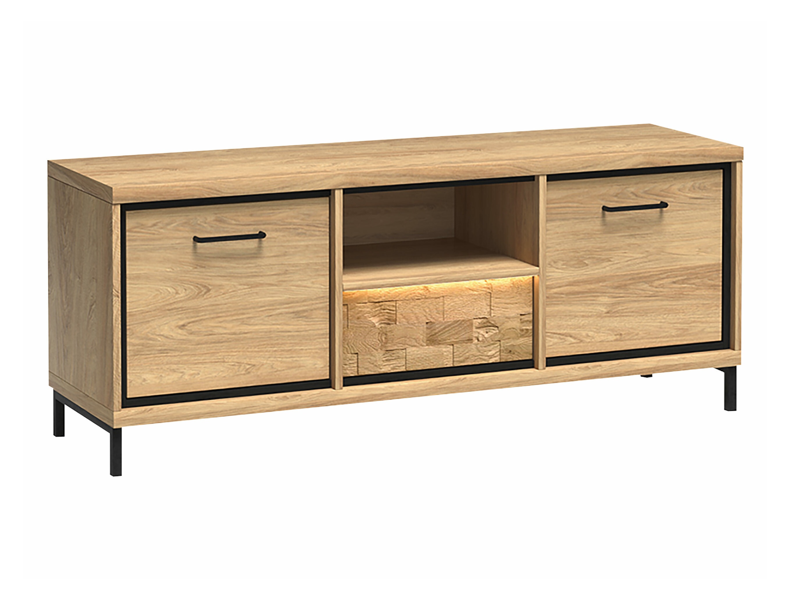 TV stand Etrmoni 112 (Light wood + Oak)