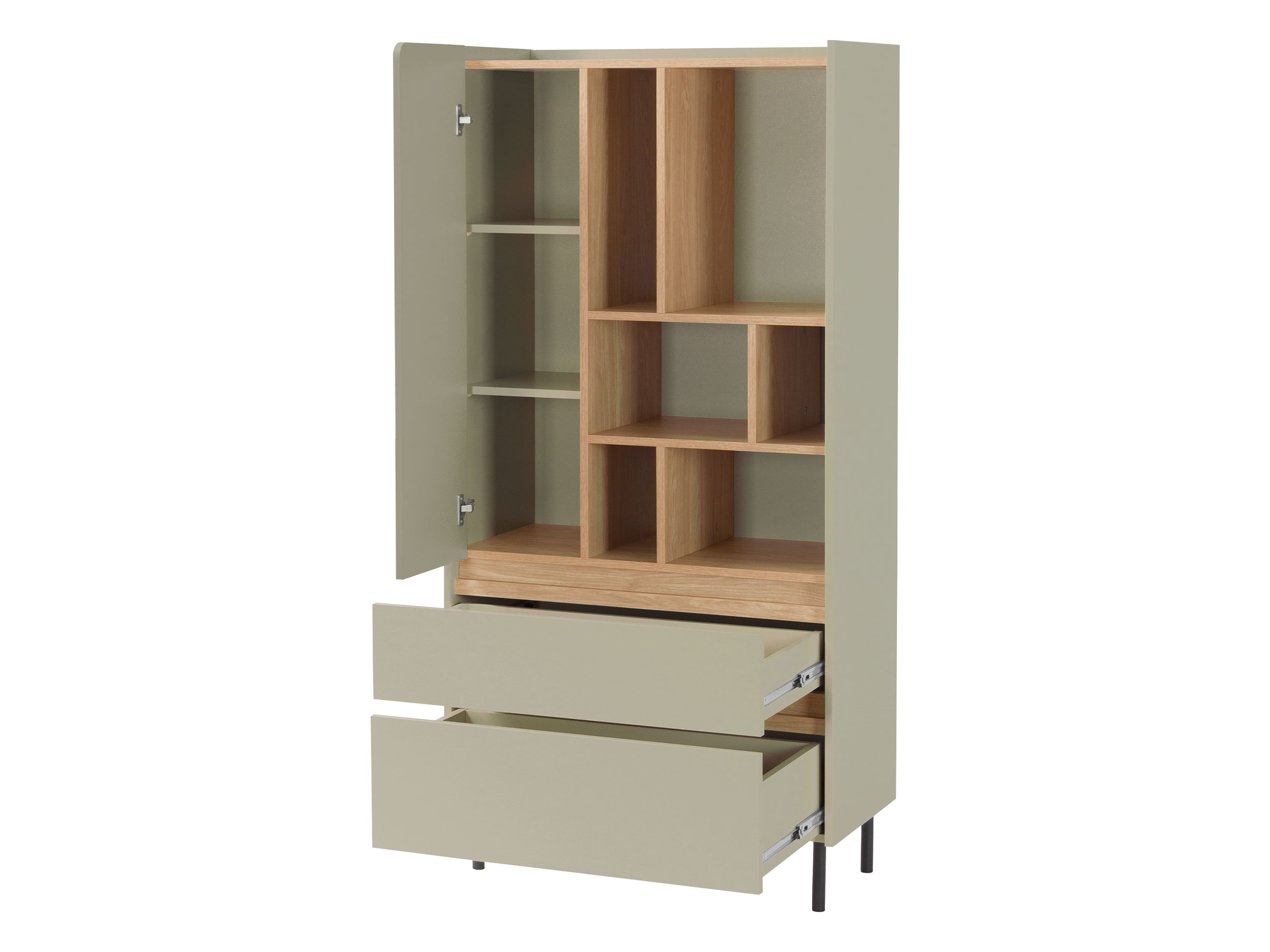 Furniture set Fiosono 114 (Beige + Oak)
