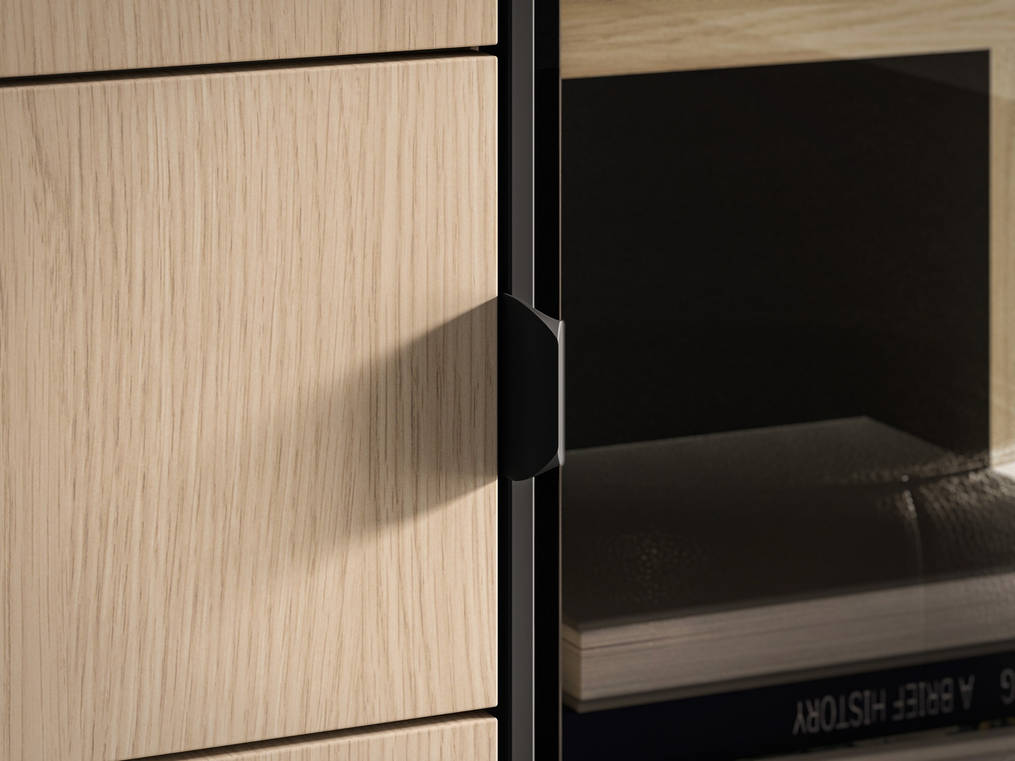 Bookcase Virsalo 100 (Oak)