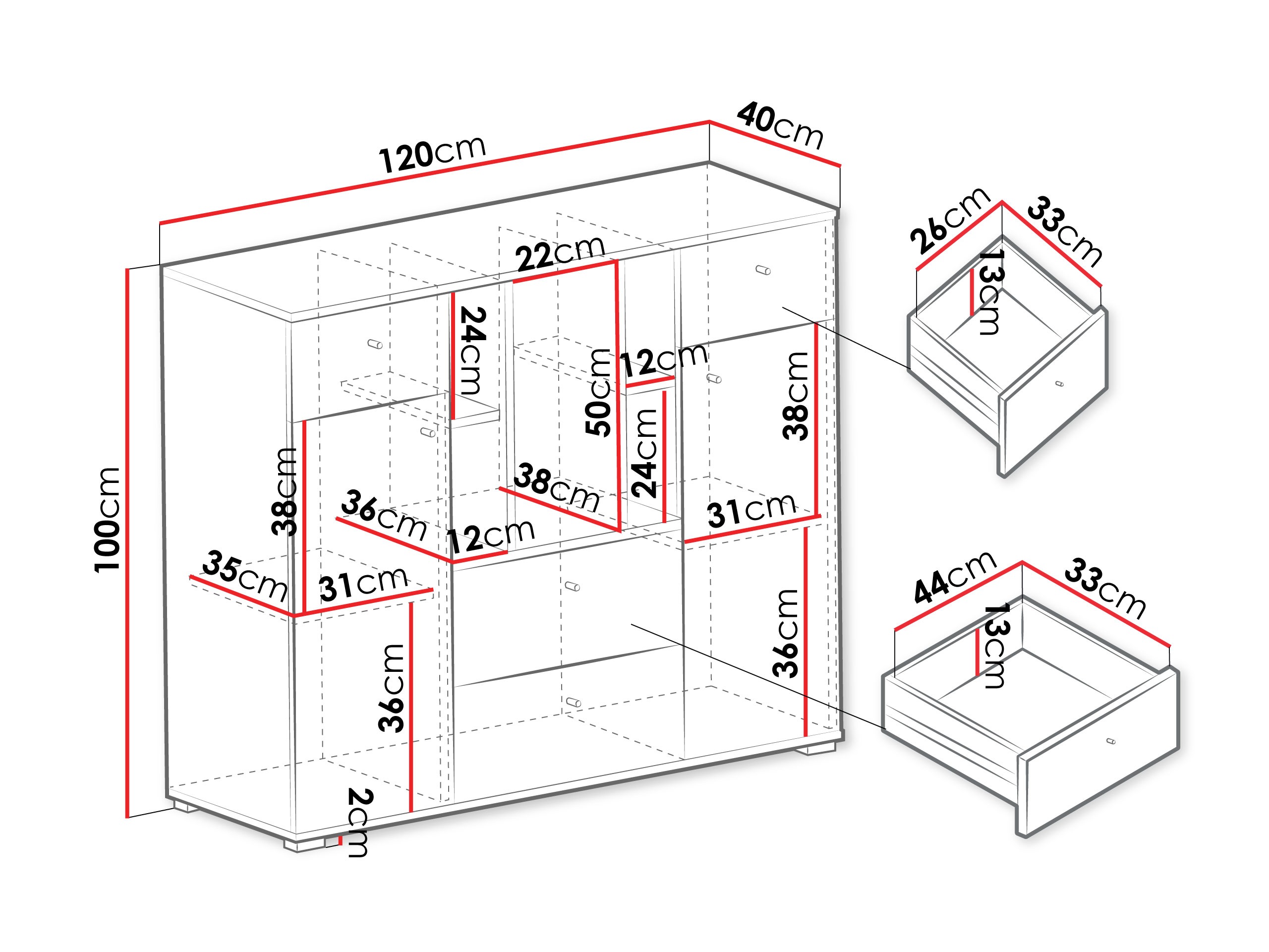Chest of drawers Ciravie 103