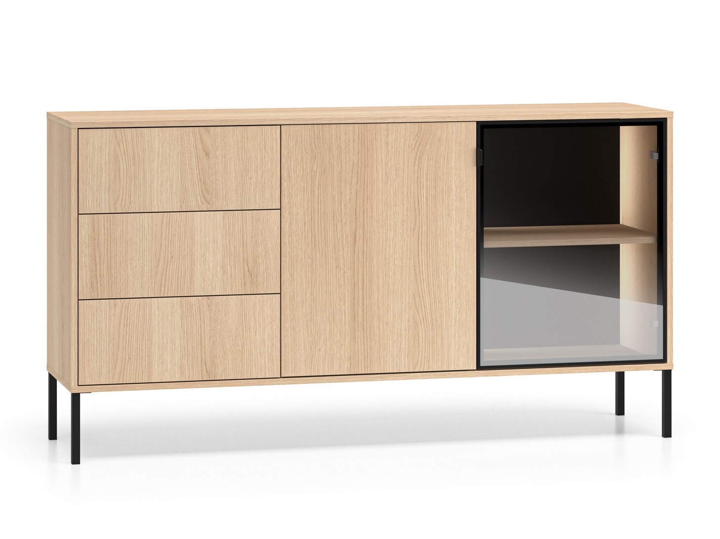 Chest of drawers Virsalo 101 (Oak)