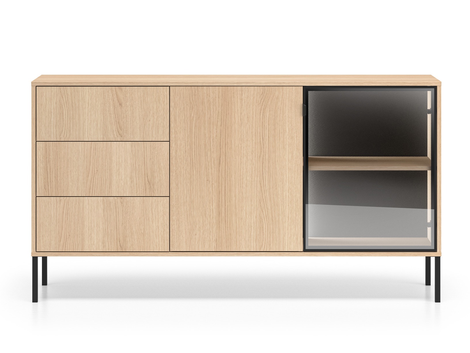 Chest of drawers Virsalo 101 (Oak)