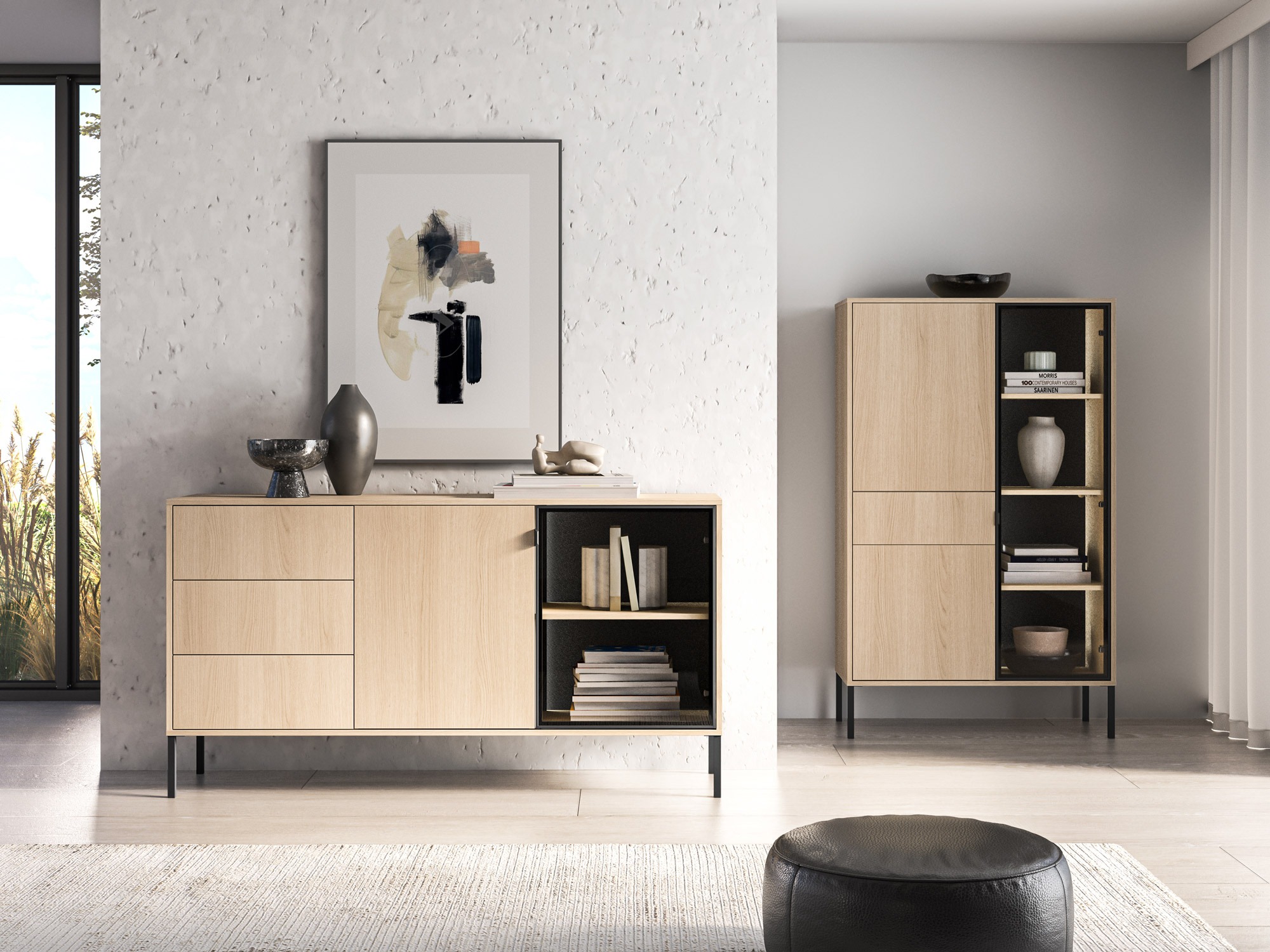 Chest of drawers Virsalo 101 (Oak)