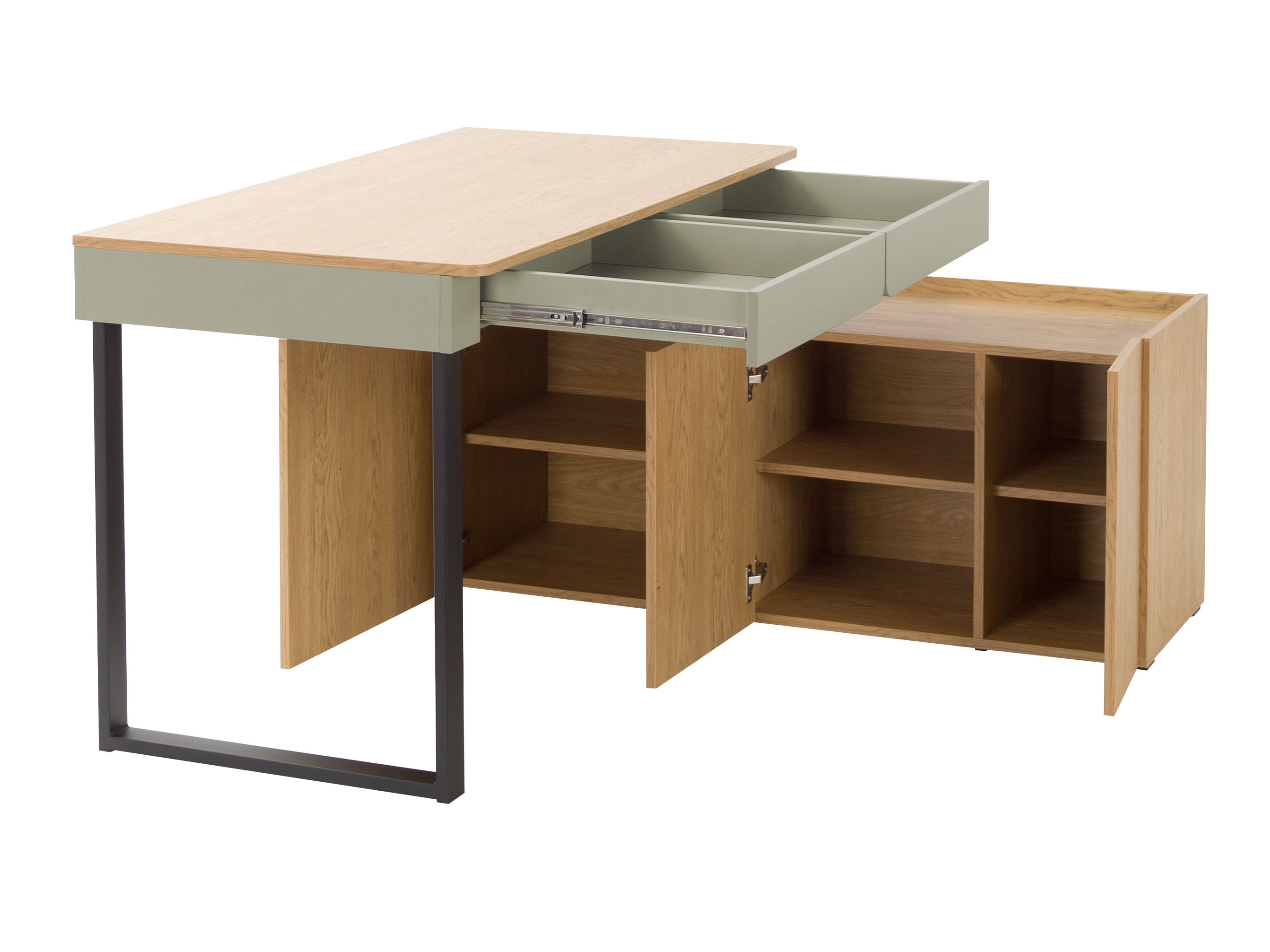 Furniture set Fiosono 115 (Eucalyptus + Oak)