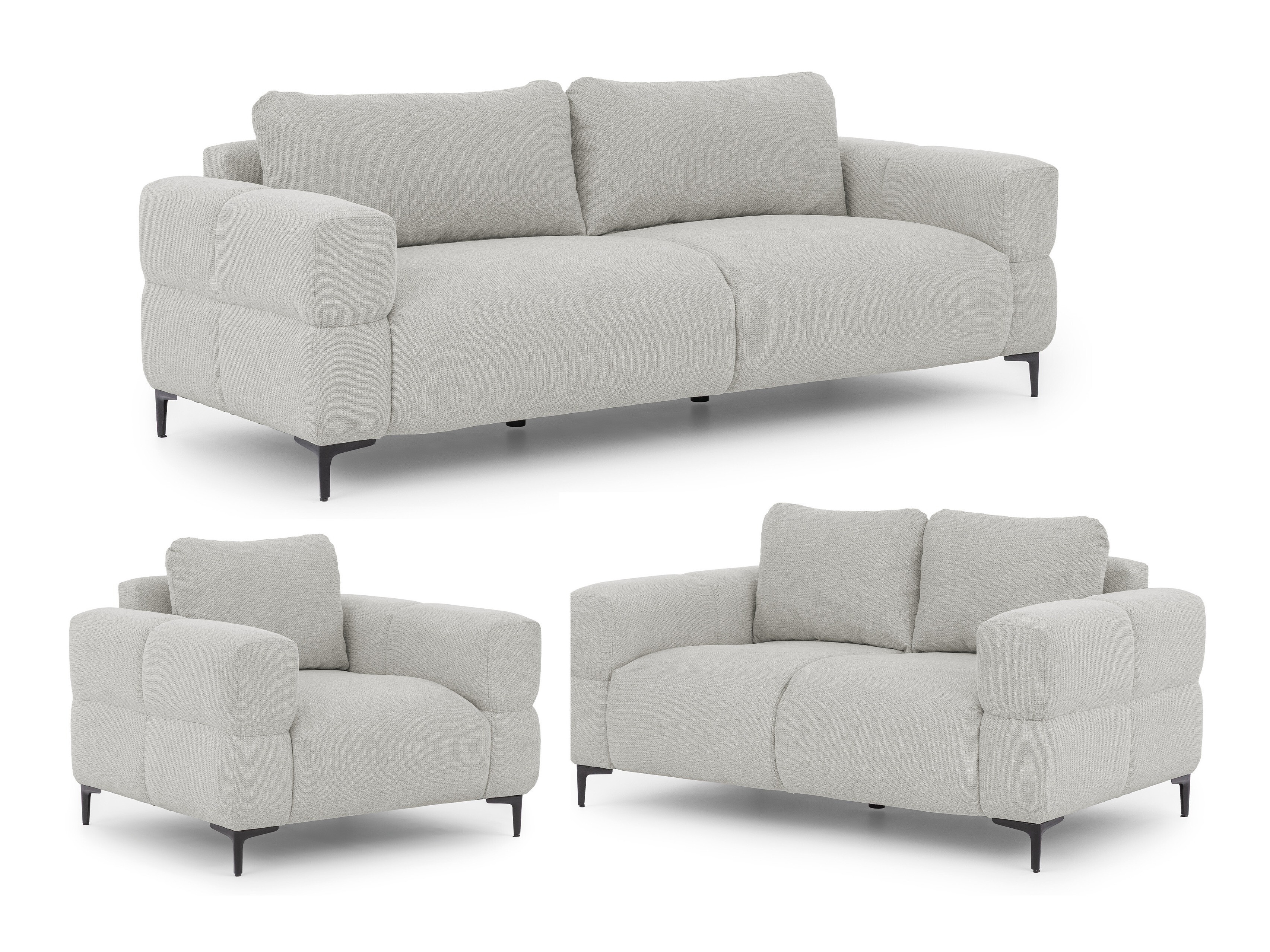 Upholstered furniture set Rocklin 139 (Aragon 80)